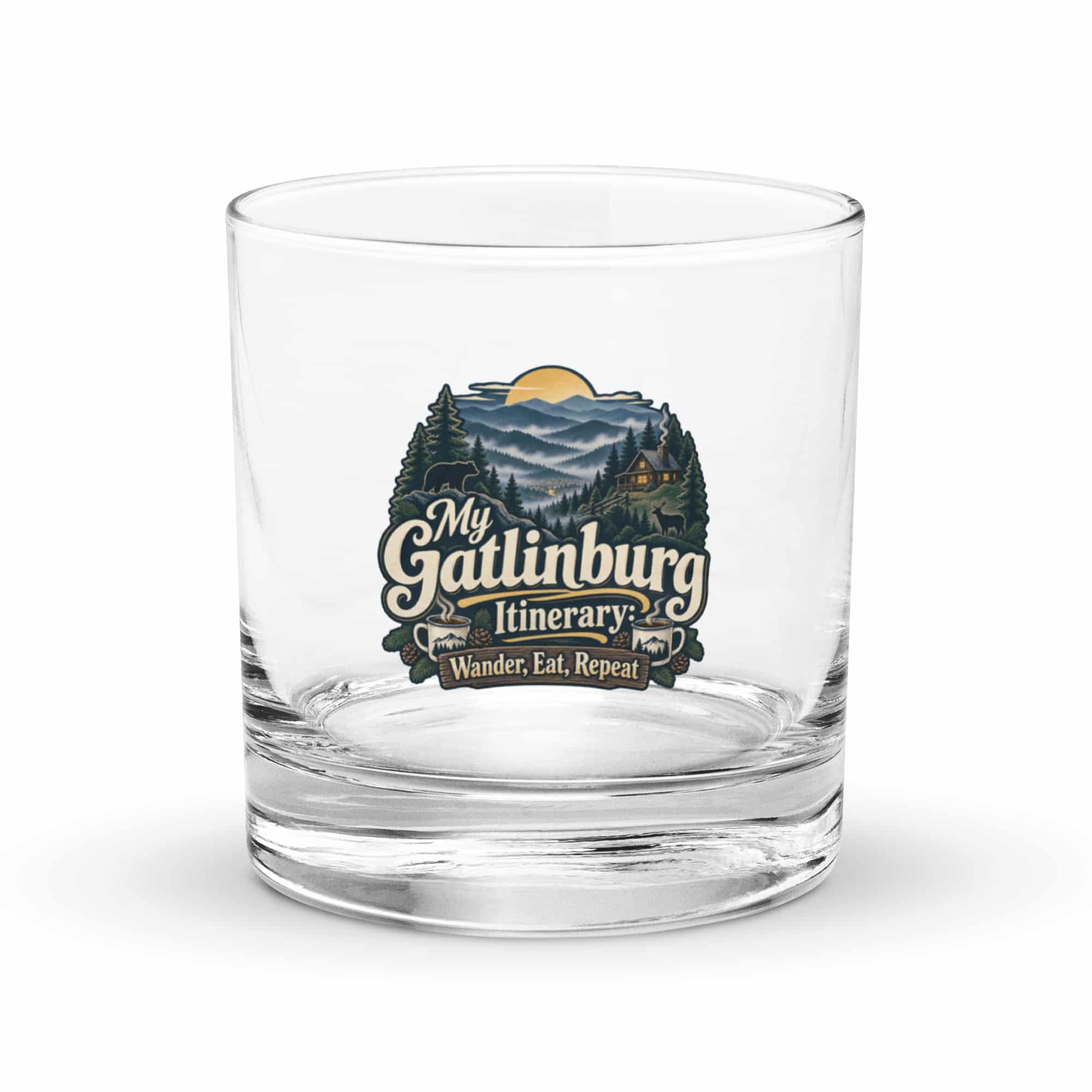 Gatlinburg and the Smokies Rocks Glass: My Gatlinburg Itinerary: Wander, Eat, Repeat, Woodland Scenic Lettering