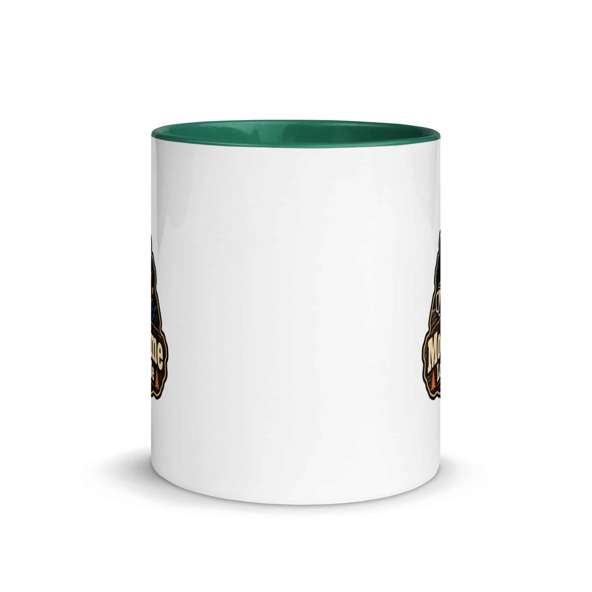 Gatlinburg and the Smokies Color Inside Coffee Mug: Mountain Time Looks Good on Me, Scenic Shield Badge