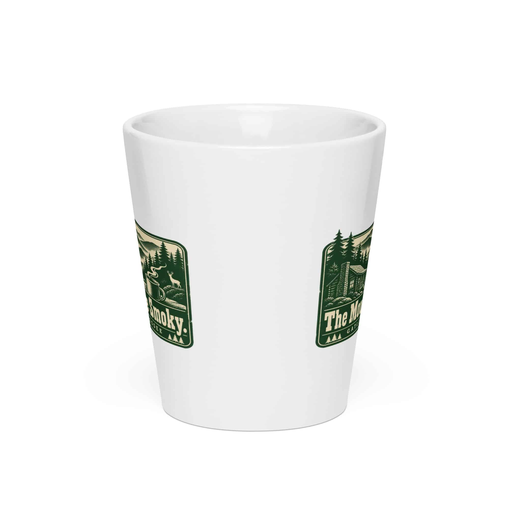 Gatlinburg and the Smokies Latte Mug: The Mountains Are Smoky, Forest Ink Stamp