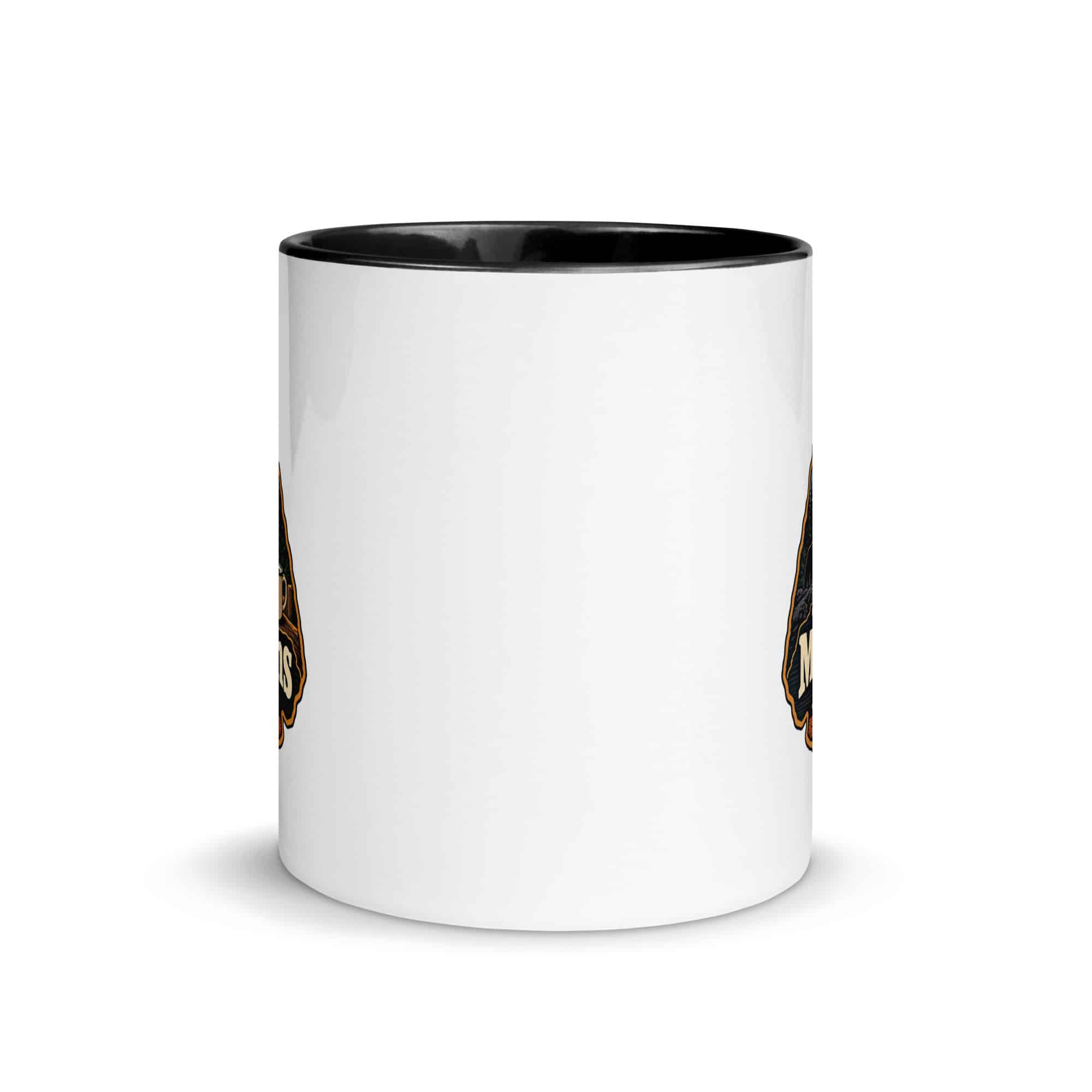 Gatlinburg and the Smokies Color Inside Coffee Mug: The Mountains Are Smoky, Scenic Shield Badge