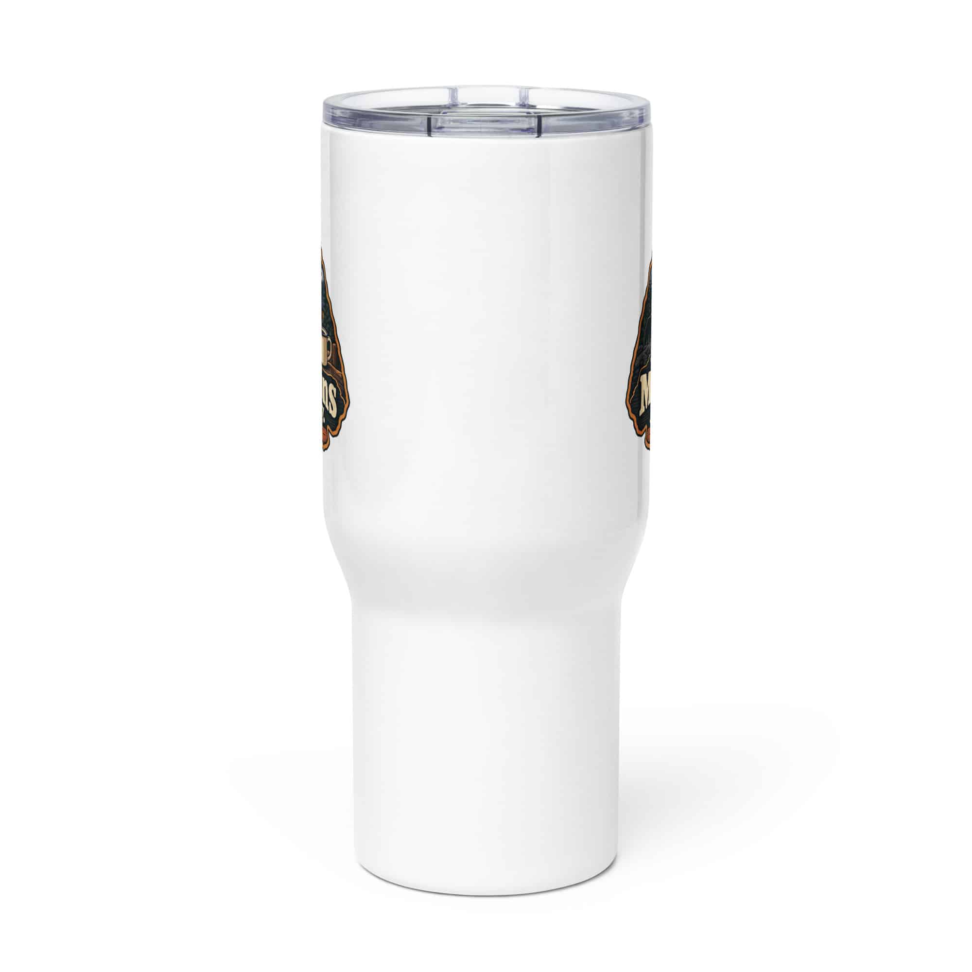 Gatlinburg and the Smokies Travel Mug: The Mountains Are Smoky, Scenic Shield Badge