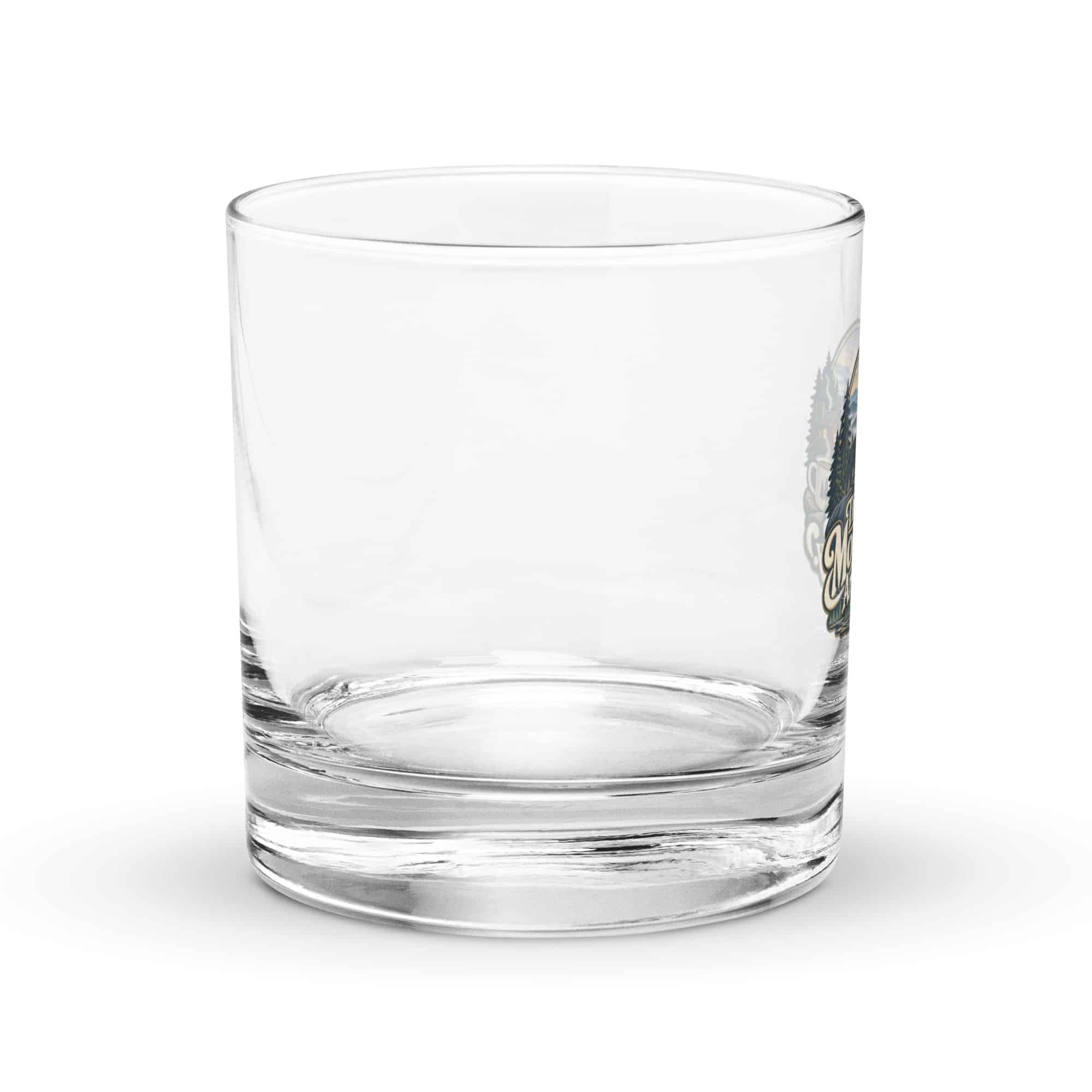 Gatlinburg and the Smokies Rocks Glass: The Mountains Are Smoky, Woodland Scenic Lettering