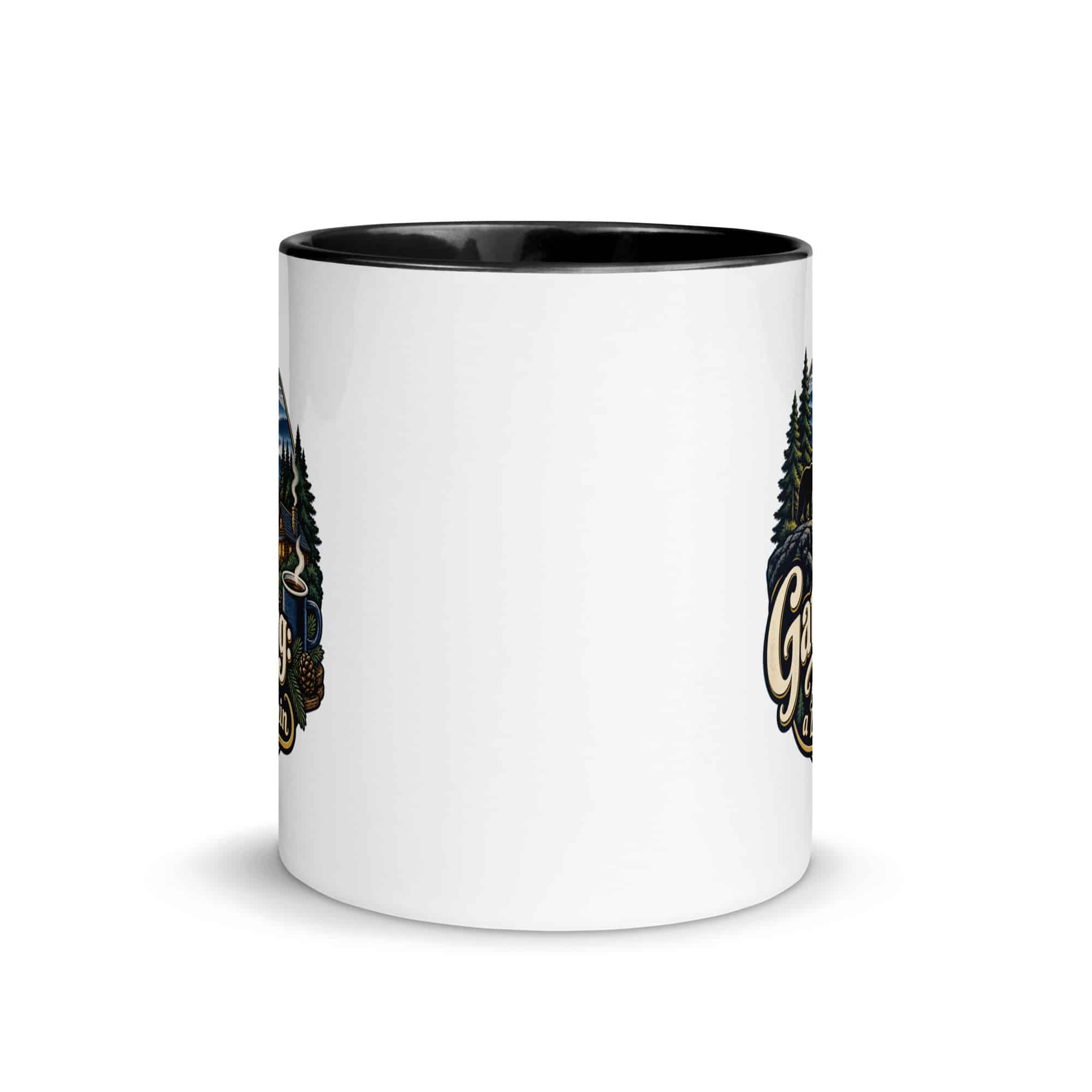 Gatlinburg and the Smokies Color Inside Coffee Mug: Gatlinburg: A Little Town, a Lot of Mountain, Woodland Scenic Lettering