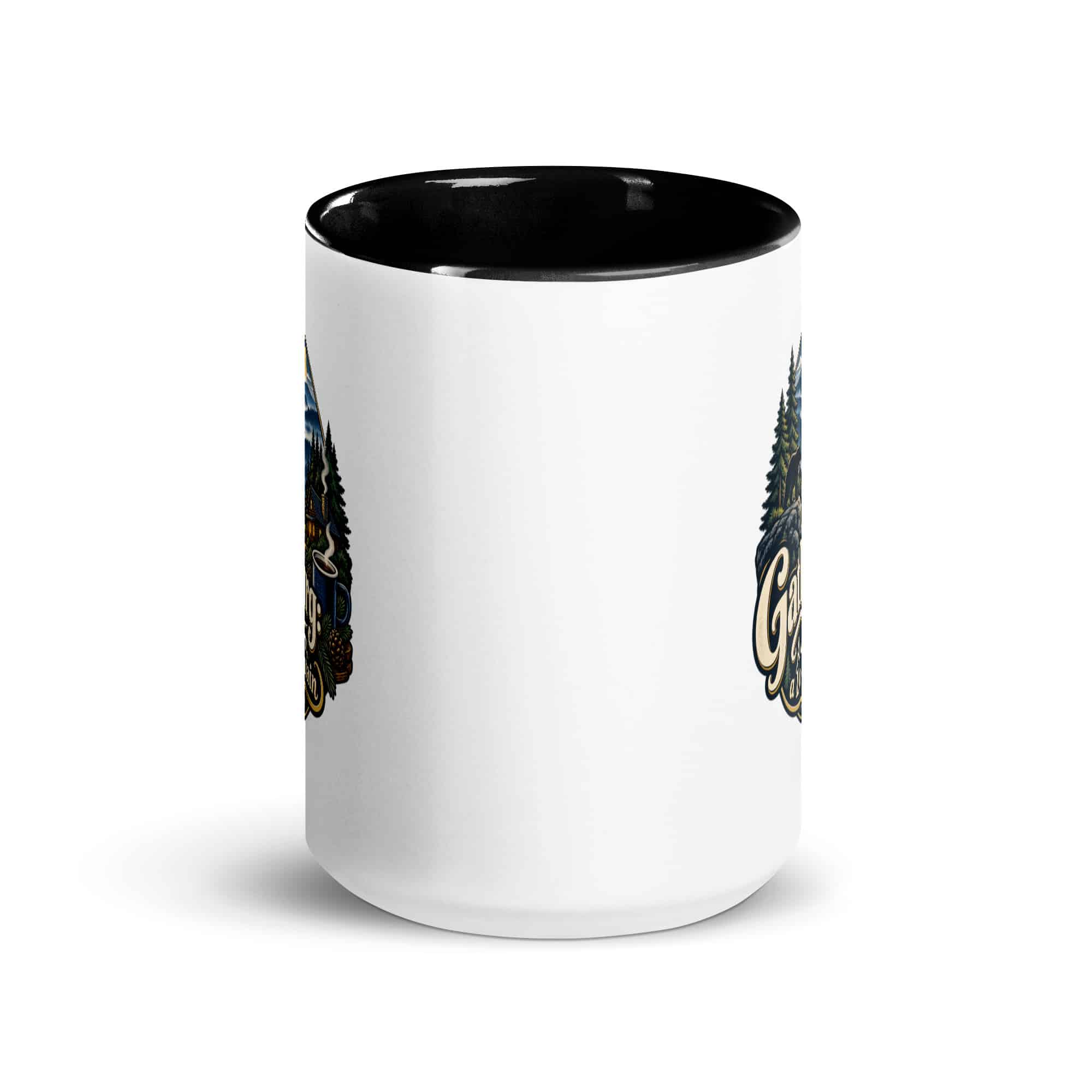 Gatlinburg and the Smokies Color Inside Coffee Mug: Gatlinburg: A Little Town, a Lot of Mountain, Woodland Scenic Lettering