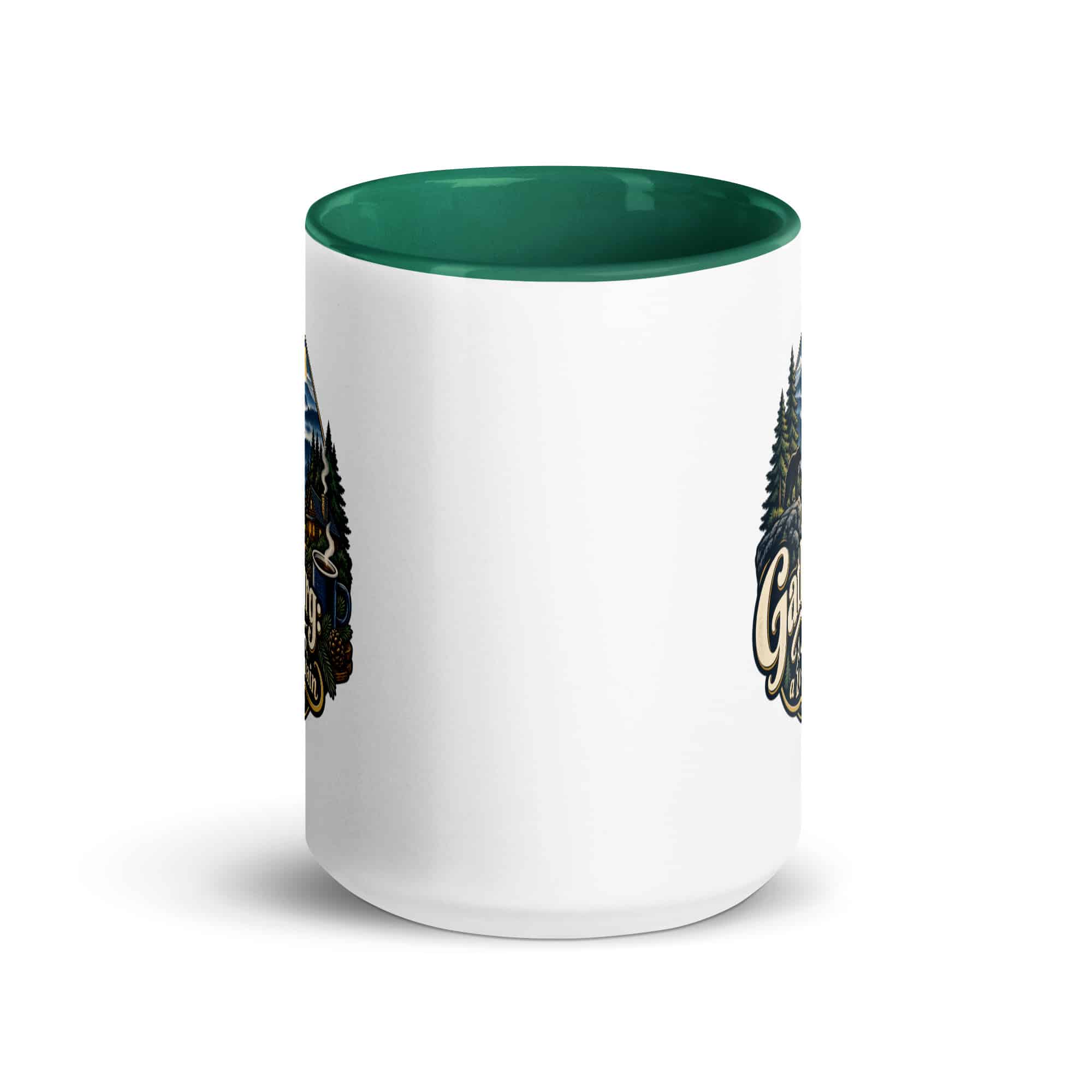 Gatlinburg and the Smokies Color Inside Coffee Mug: Gatlinburg: A Little Town, a Lot of Mountain, Woodland Scenic Lettering