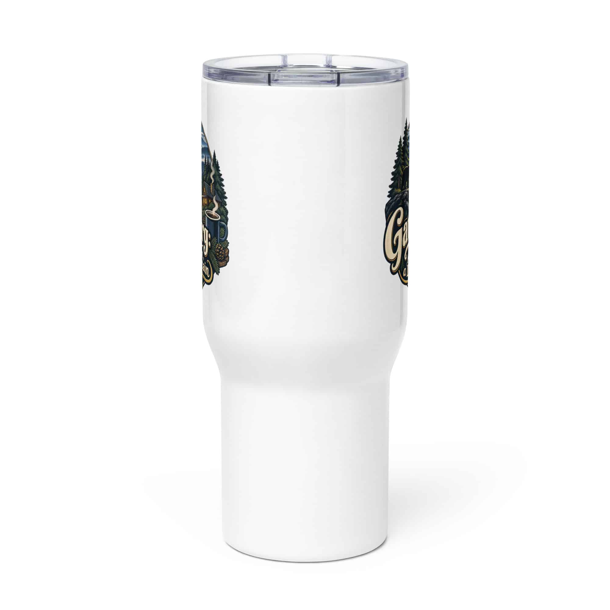 Gatlinburg and the Smokies Travel Mug: Gatlinburg: A Little Town, a Lot of Mountain, Woodland Scenic Lettering