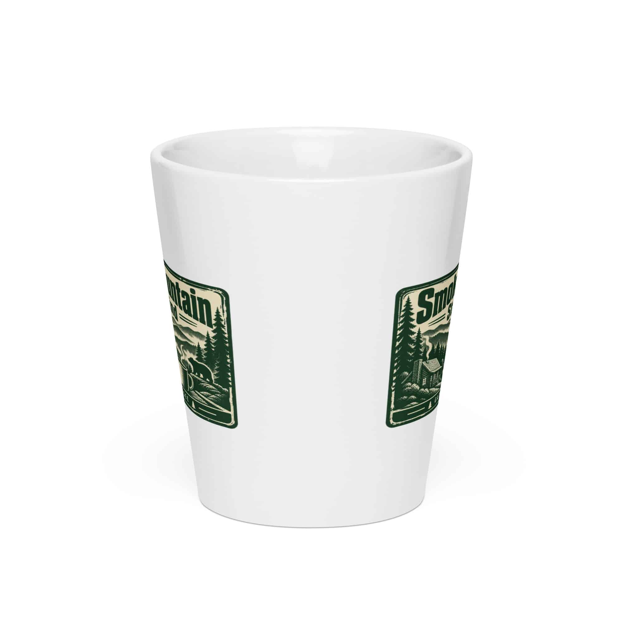 Gatlinburg and the Smokies Latte Mug: Smoky Mountain State of Mind, Forest Ink Stamp