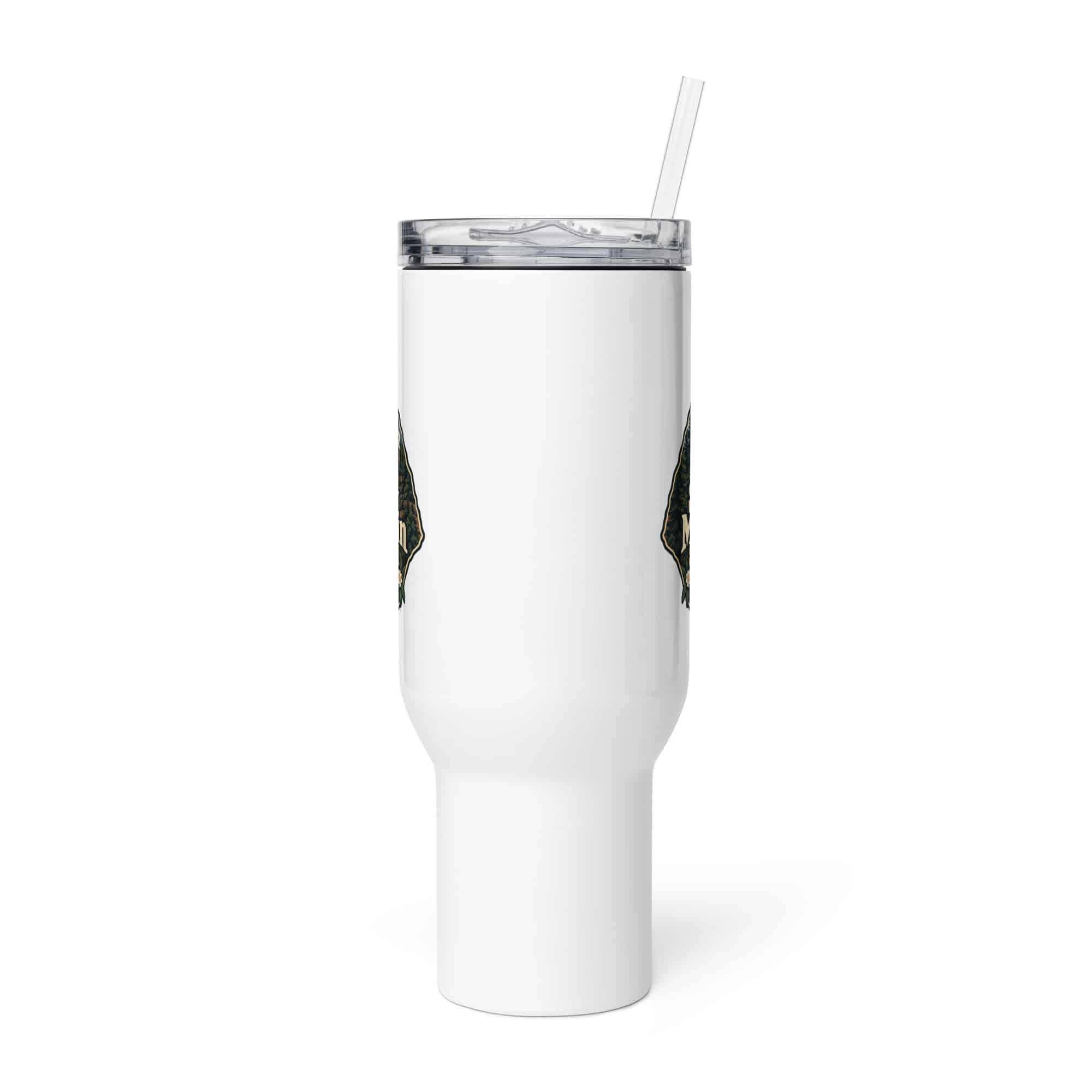 Gatlinburg and the Smokies Travel Mug: Smoky Mountain State of Mind, Scenic Shield Badge