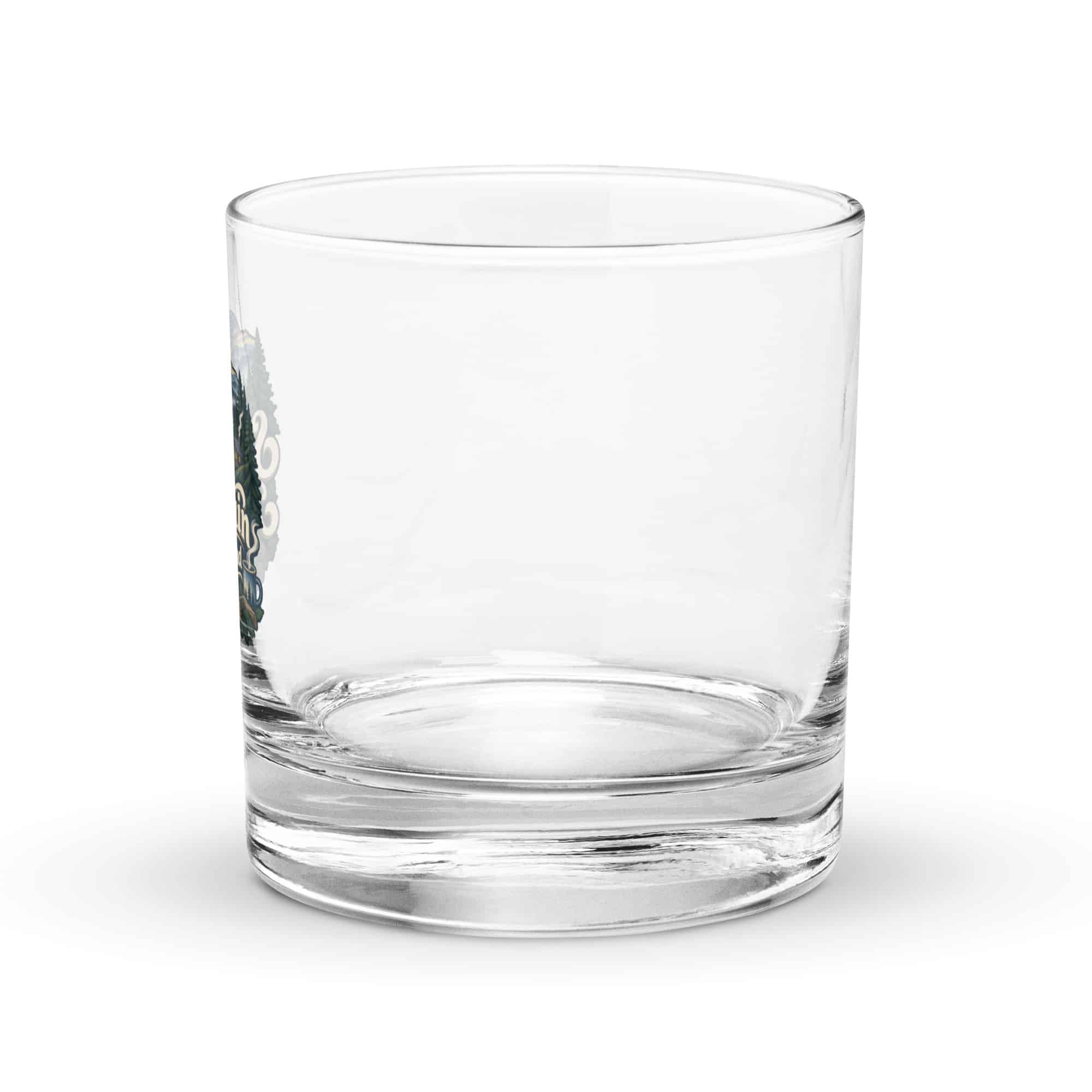Gatlinburg and the Smokies Rocks Glass: Smoky Mountain State of Mind, Woodland Scenic Lettering