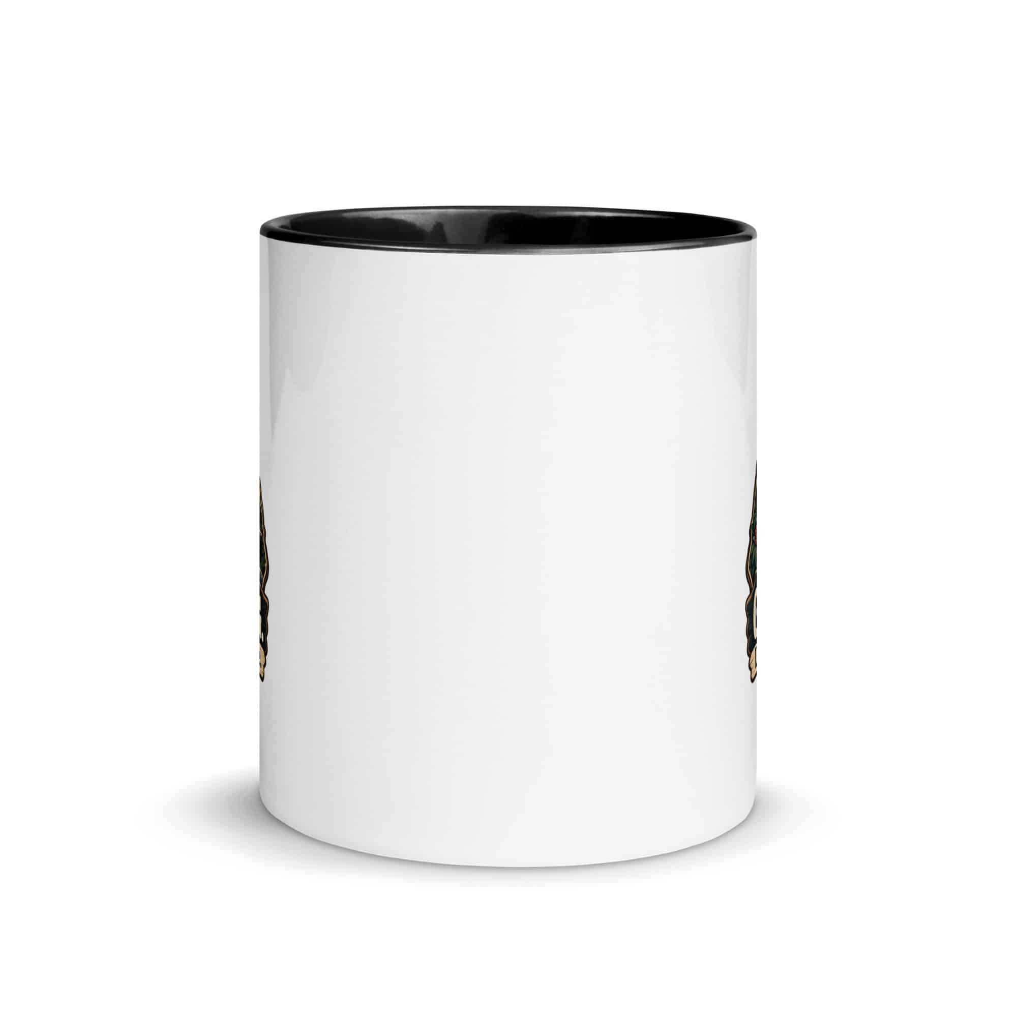 Gatlinburg and the Smokies Color Inside Coffee Mug: Gatlinburg. Let the Mountains Set the Pace, Scenic Shield Badge