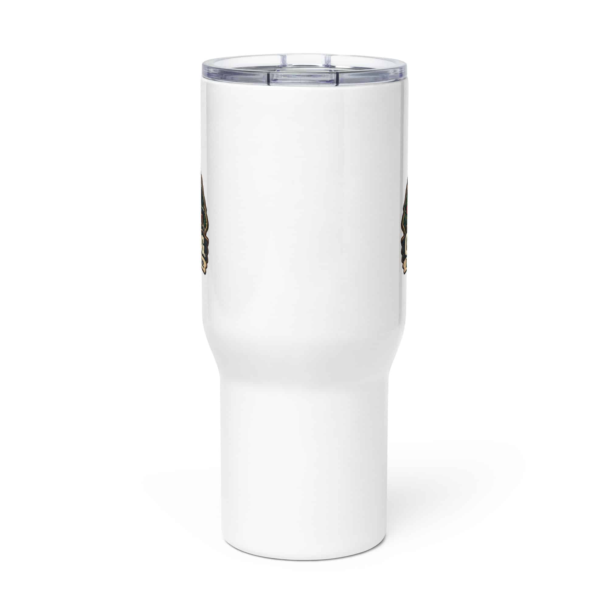 Gatlinburg and the Smokies Travel Mug: Gatlinburg. Let the Mountains Set the Pace, Scenic Shield Badge