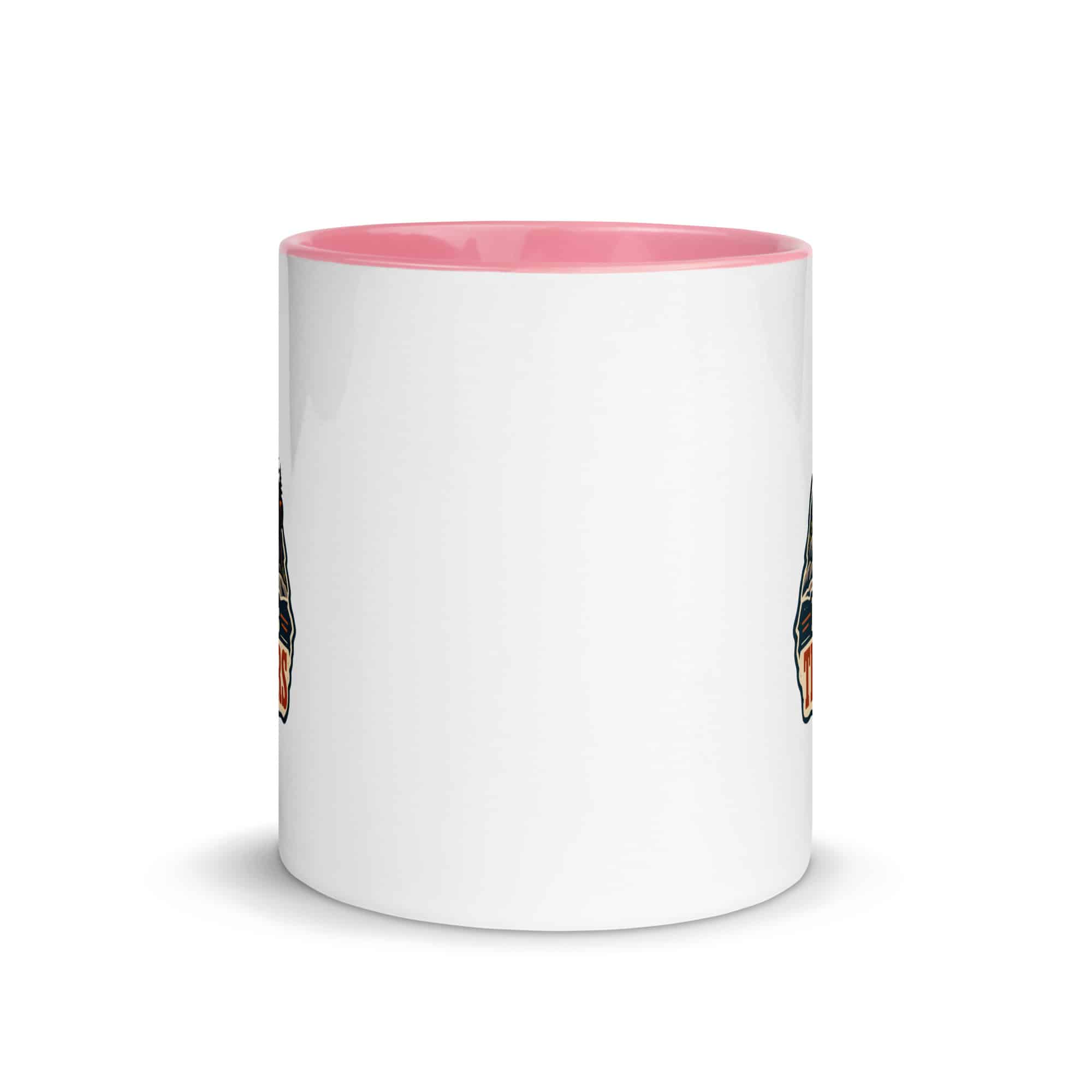 Nature and Adventure Color Inside Coffee Mug: My Weekend Has Trail Markers, Scenic Shield Badge