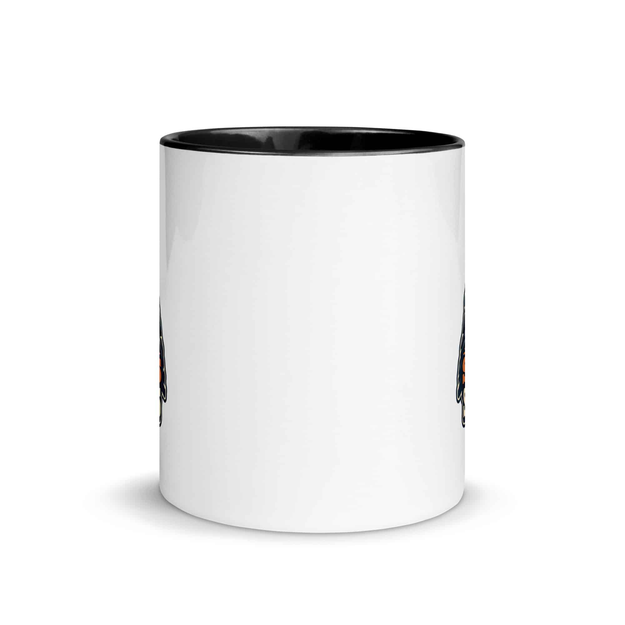 Nature and Adventure Color Inside Coffee Mug: Powered by Snacks and Scenic Views, Scenic Shield Badge