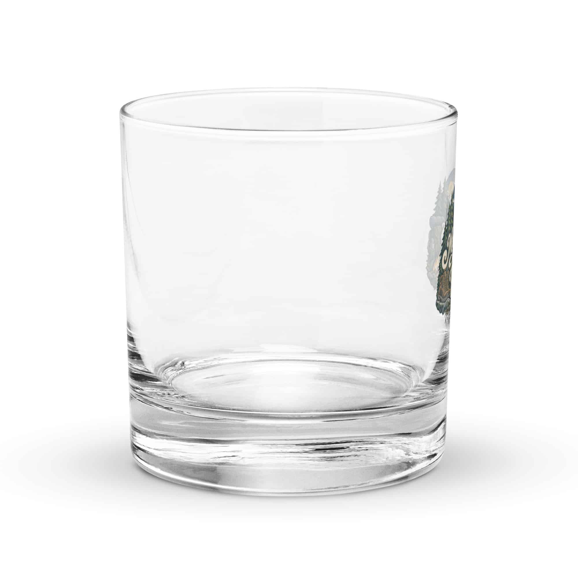 Nature and Adventure Rocks Glass: My Plans Have Roots, Woodland Scenic Lettering