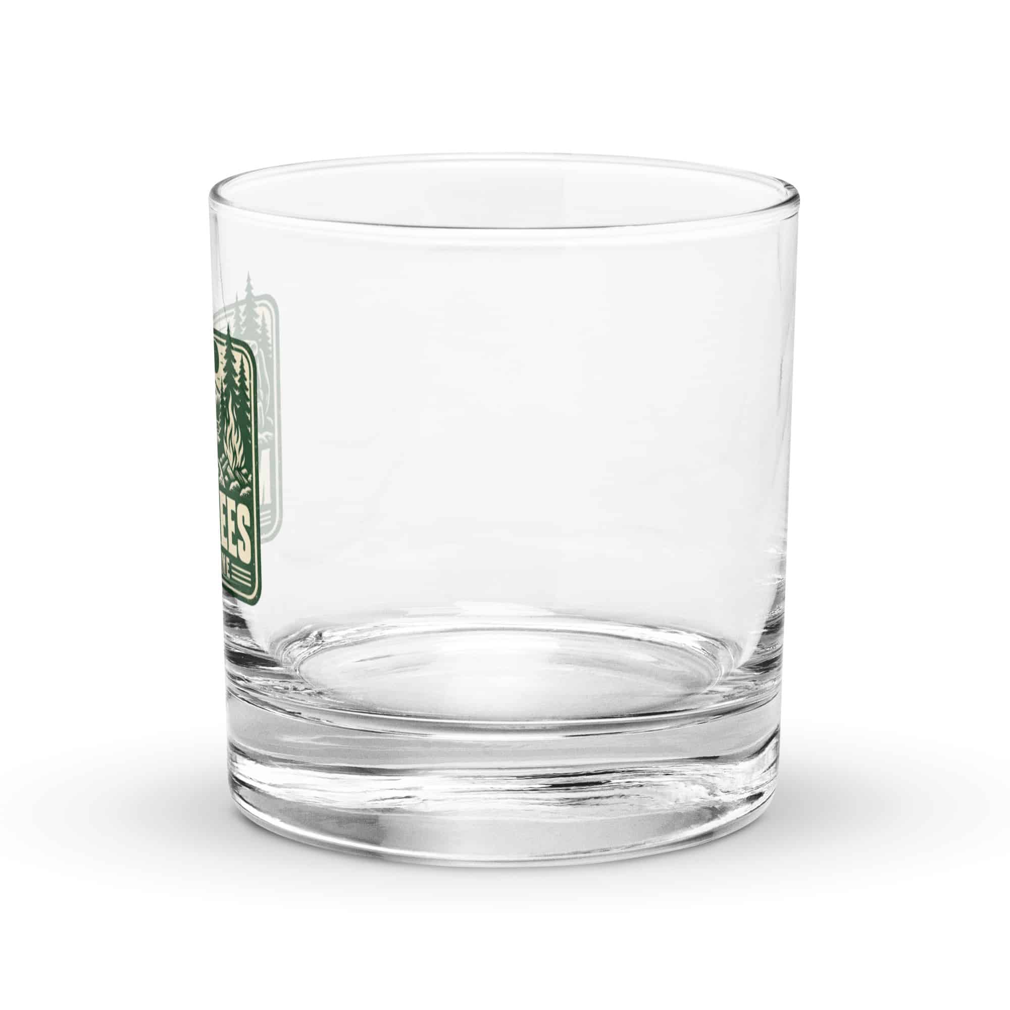 Nature and Adventure Rocks Glass: More Trees in My Timeline, Forest Ink Stamp
