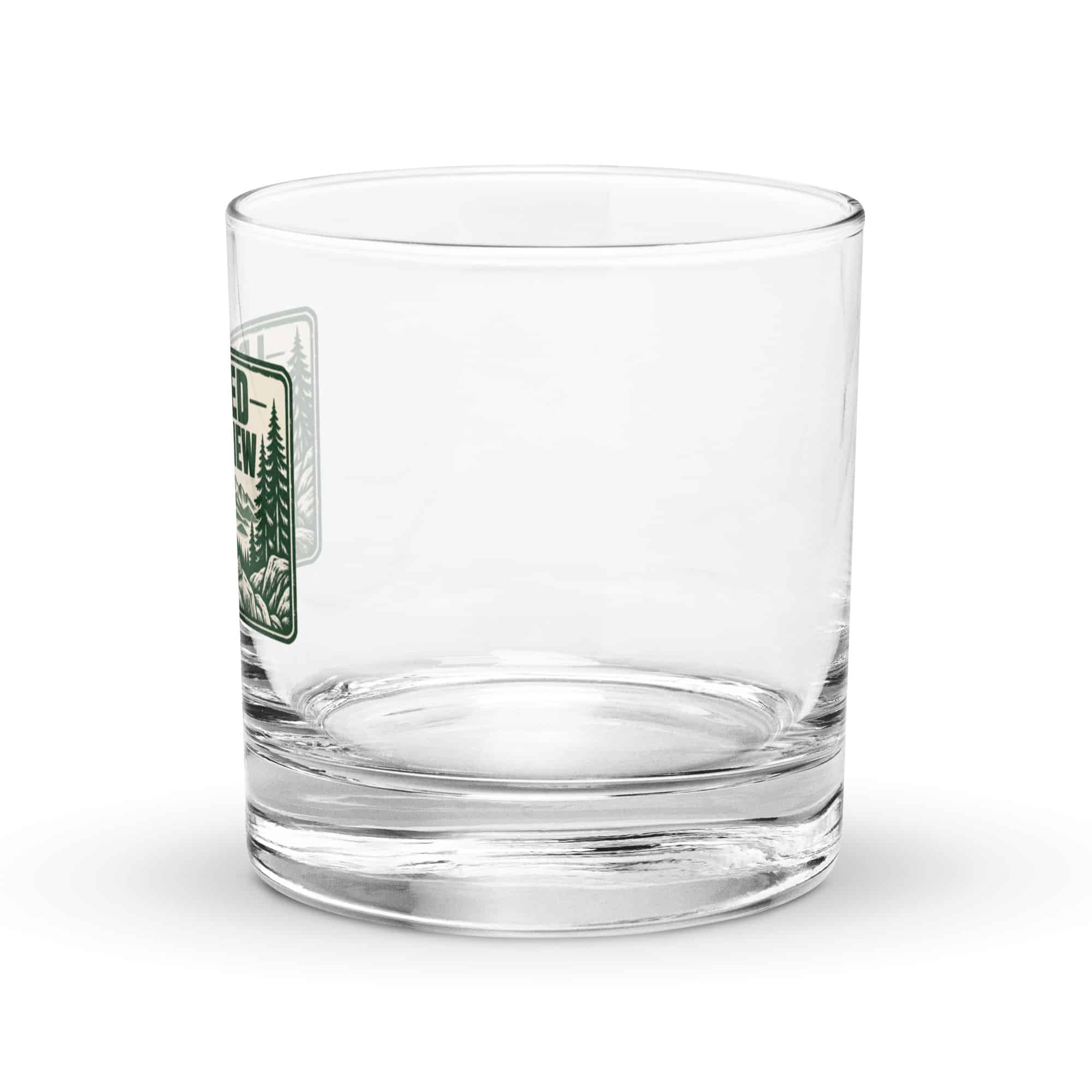 Nature and Adventure Rocks Glass: I Packed for the View, Forest Ink Stamp