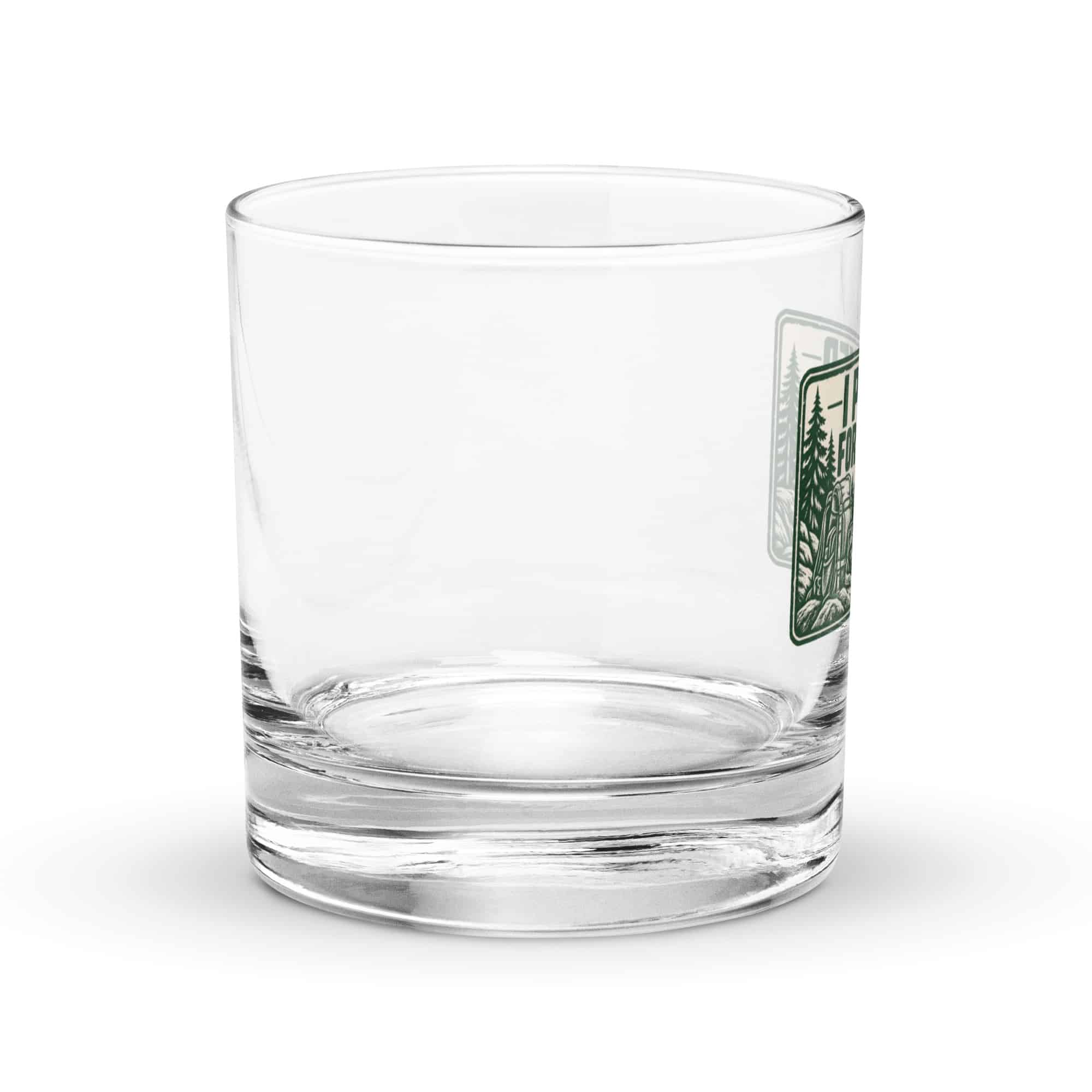 Nature and Adventure Rocks Glass: I Packed for the View, Forest Ink Stamp