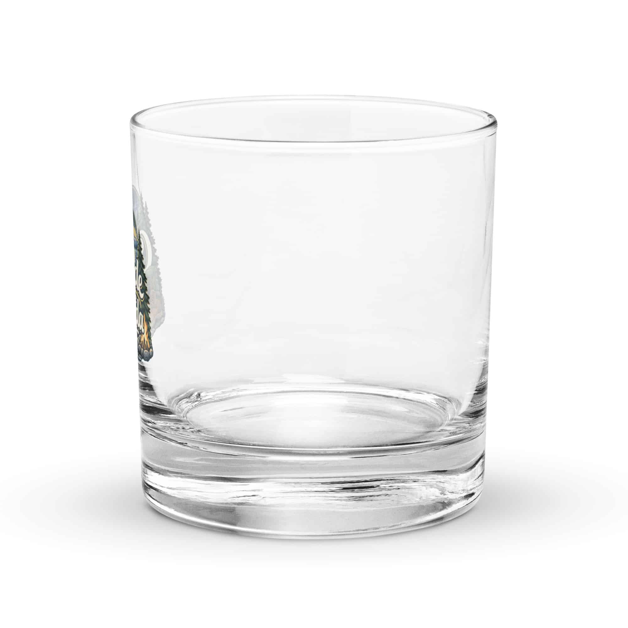 Nature and Adventure Rocks Glass: Outside Is on the Agenda, Woodland Scenic Lettering