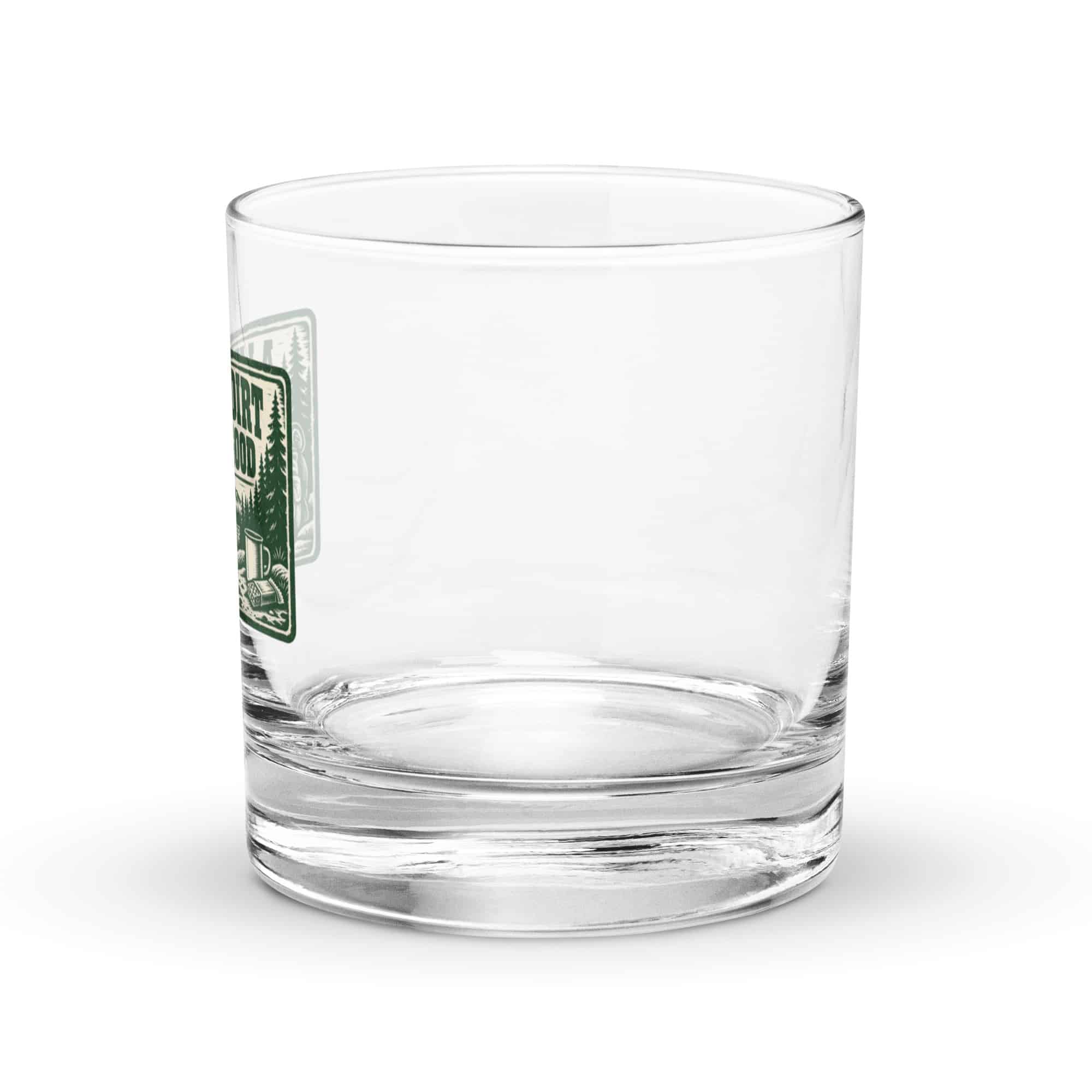 Nature and Adventure Rocks Glass: A Little Dirt Does Me Good, Forest Ink Stamp