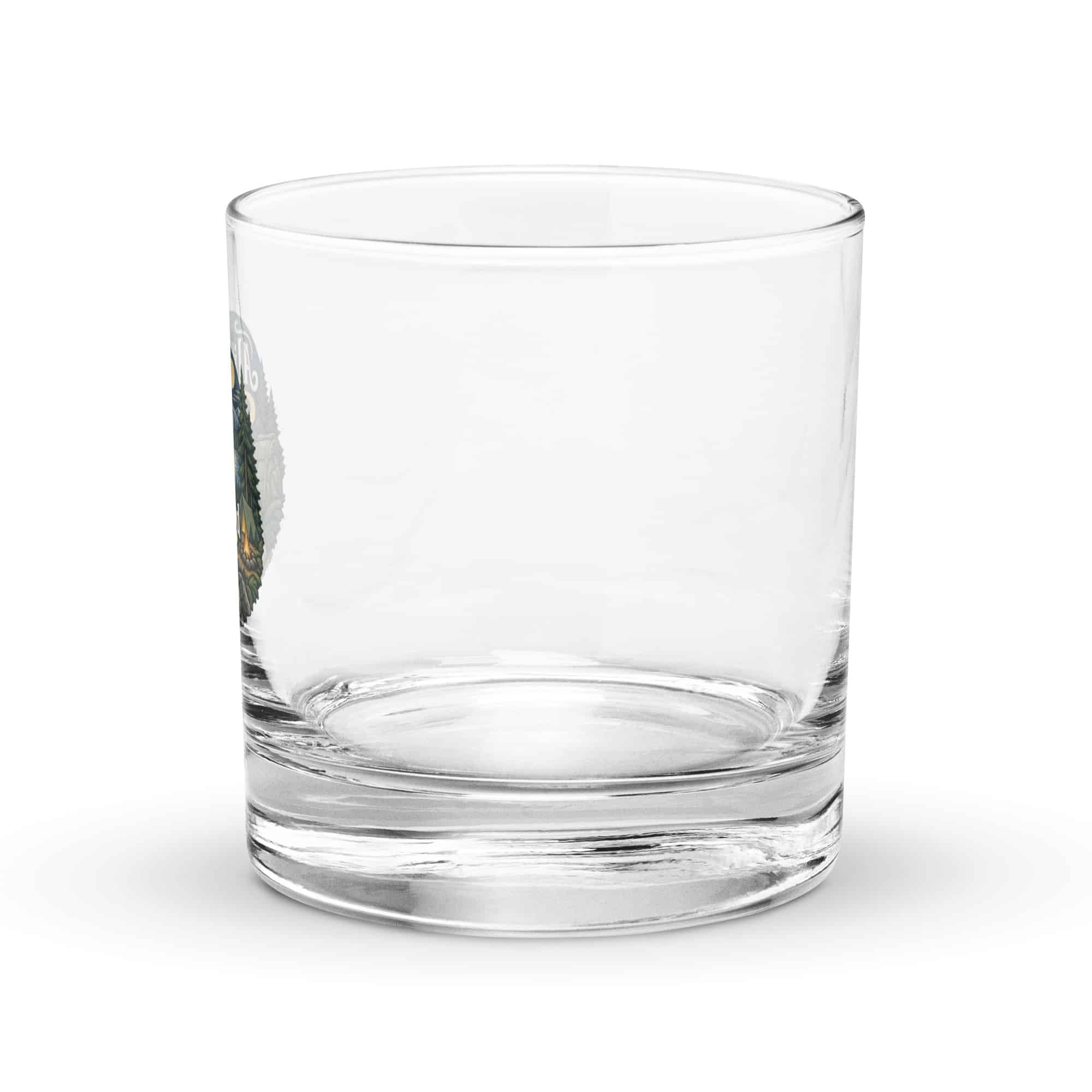 Nature and Adventure Rocks Glass: A Little Dirt Does Me Good, Woodland Scenic Lettering