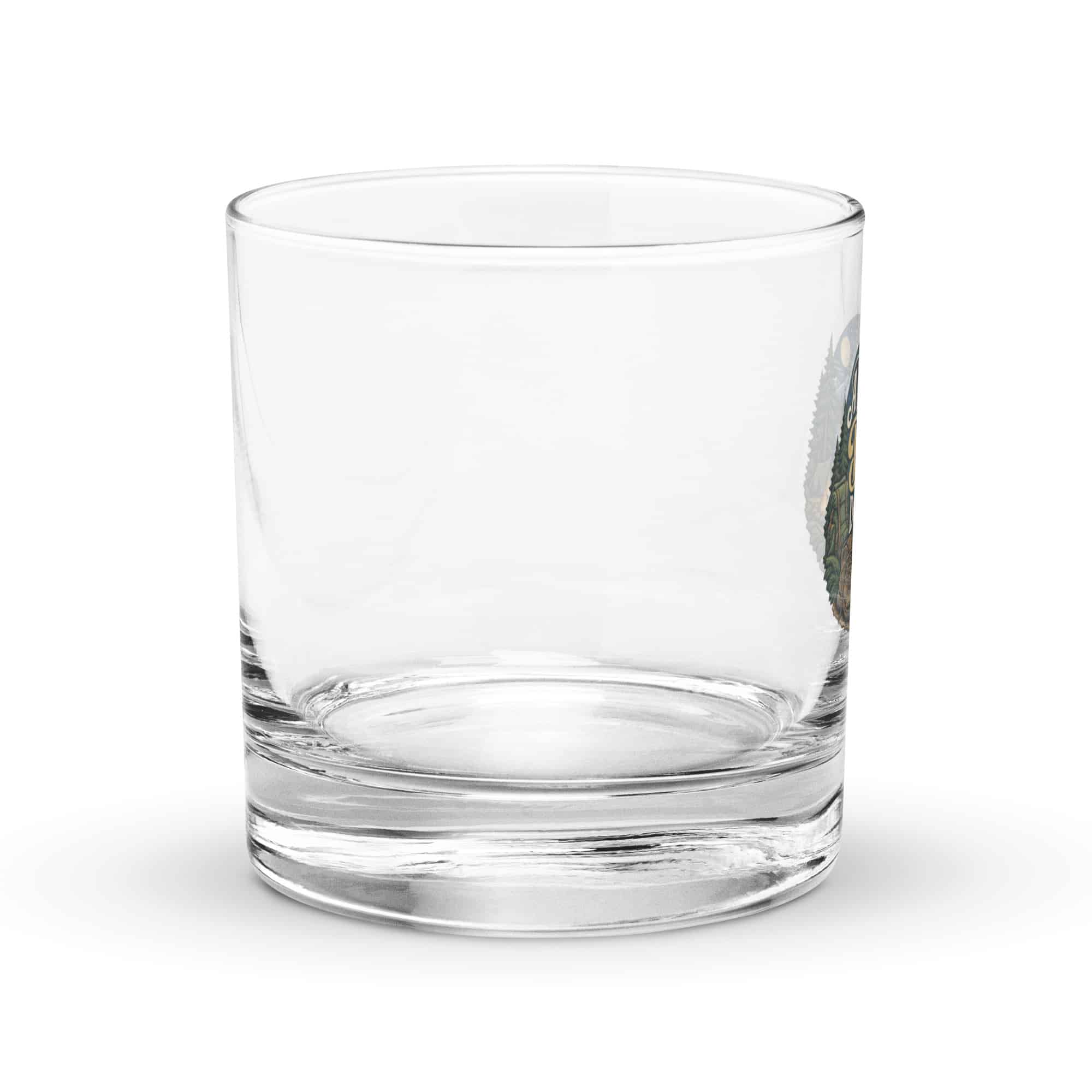 Nature and Adventure Rocks Glass: A Little Dirt Does Me Good, Woodland Scenic Lettering