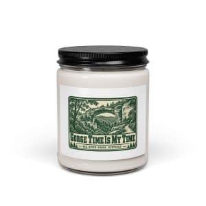 Red River Gorge Soy Wax Candle: Gorge Time Is My Time, Forest Ink Stamp - 9oz - Main