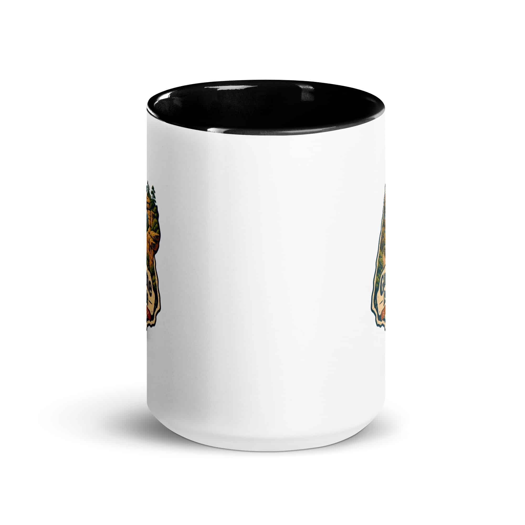 Red River Gorge Color Inside Coffee Mug: Gorge Time Is My Time, Scenic Shield Badge