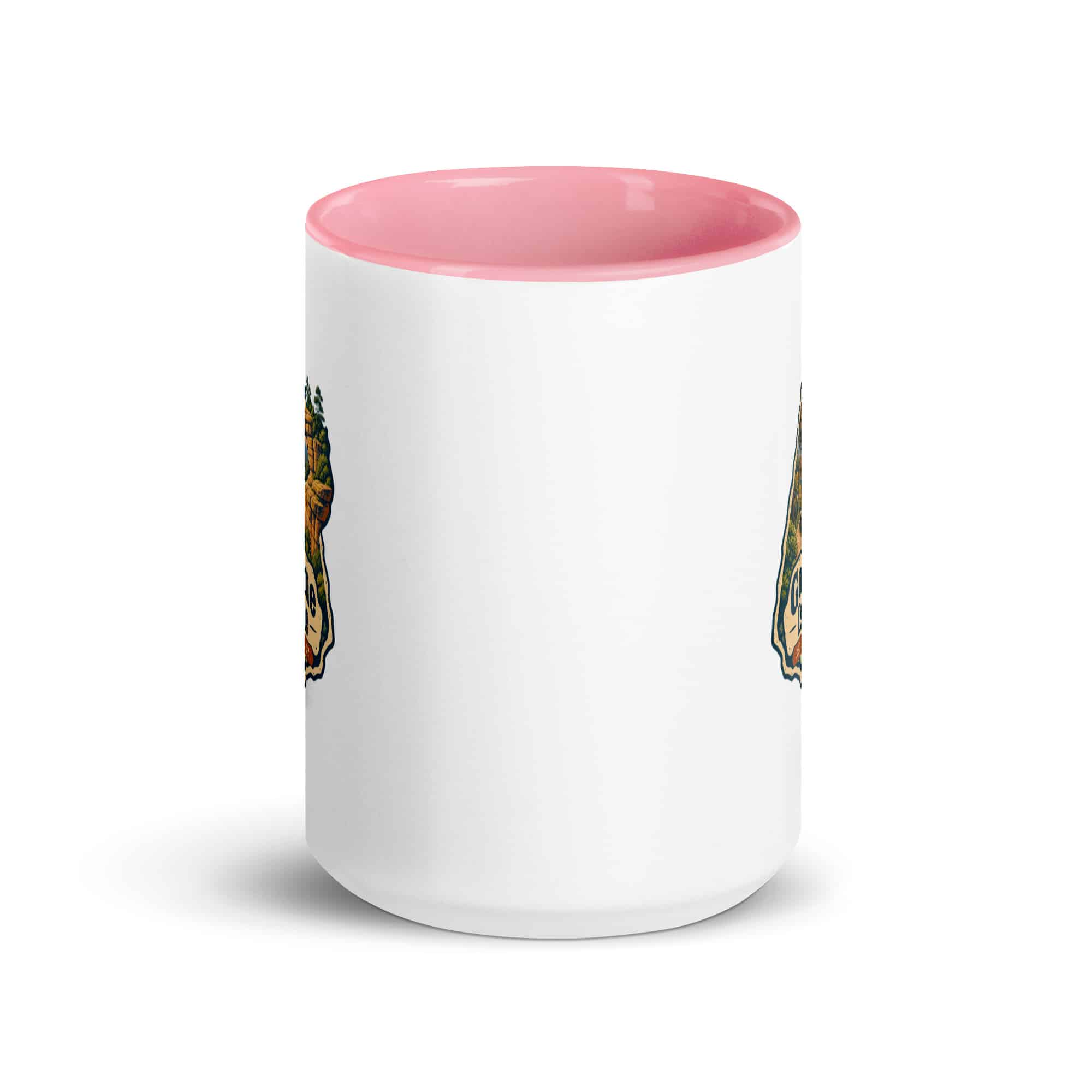 Red River Gorge Color Inside Coffee Mug: Gorge Time Is My Time, Scenic Shield Badge