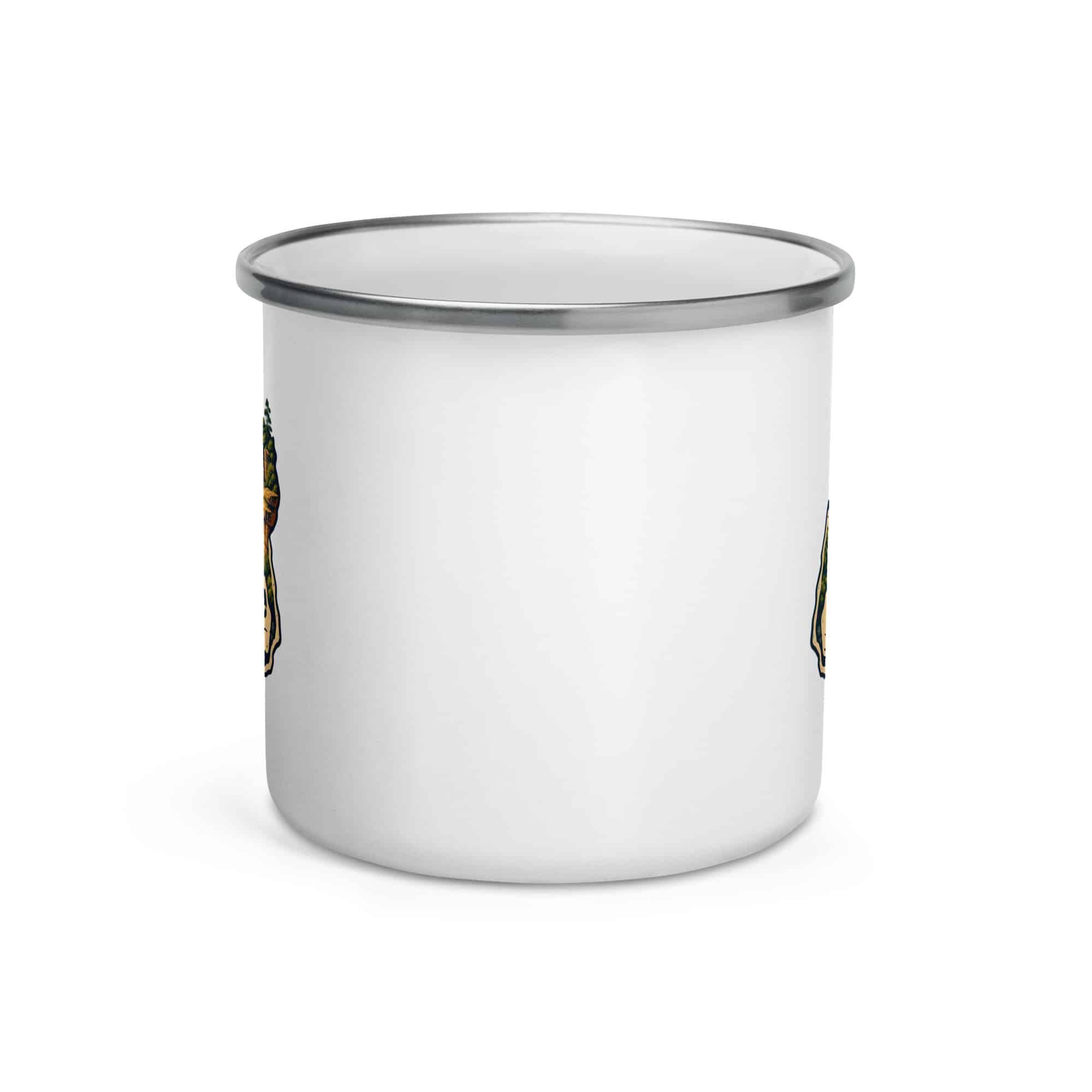Red River Gorge Enamel Camp Mug: Gorge Time Is My Time, Scenic Shield Badge