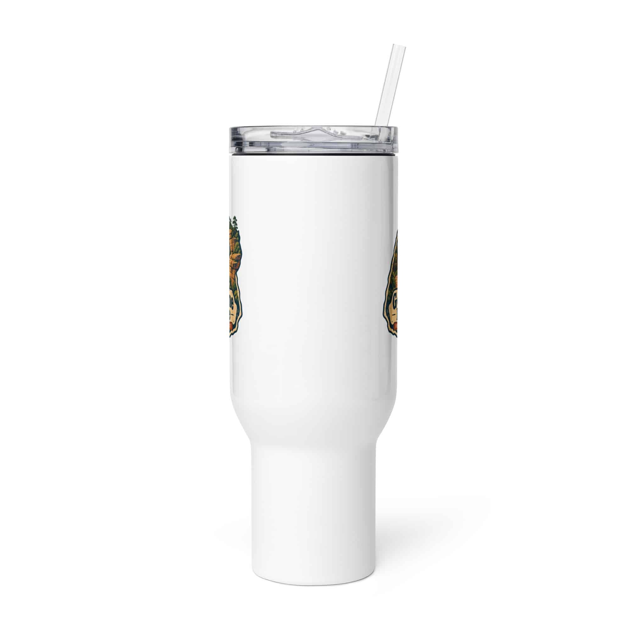 Red River Gorge Travel Mug: Gorge Time Is My Time, Scenic Shield Badge