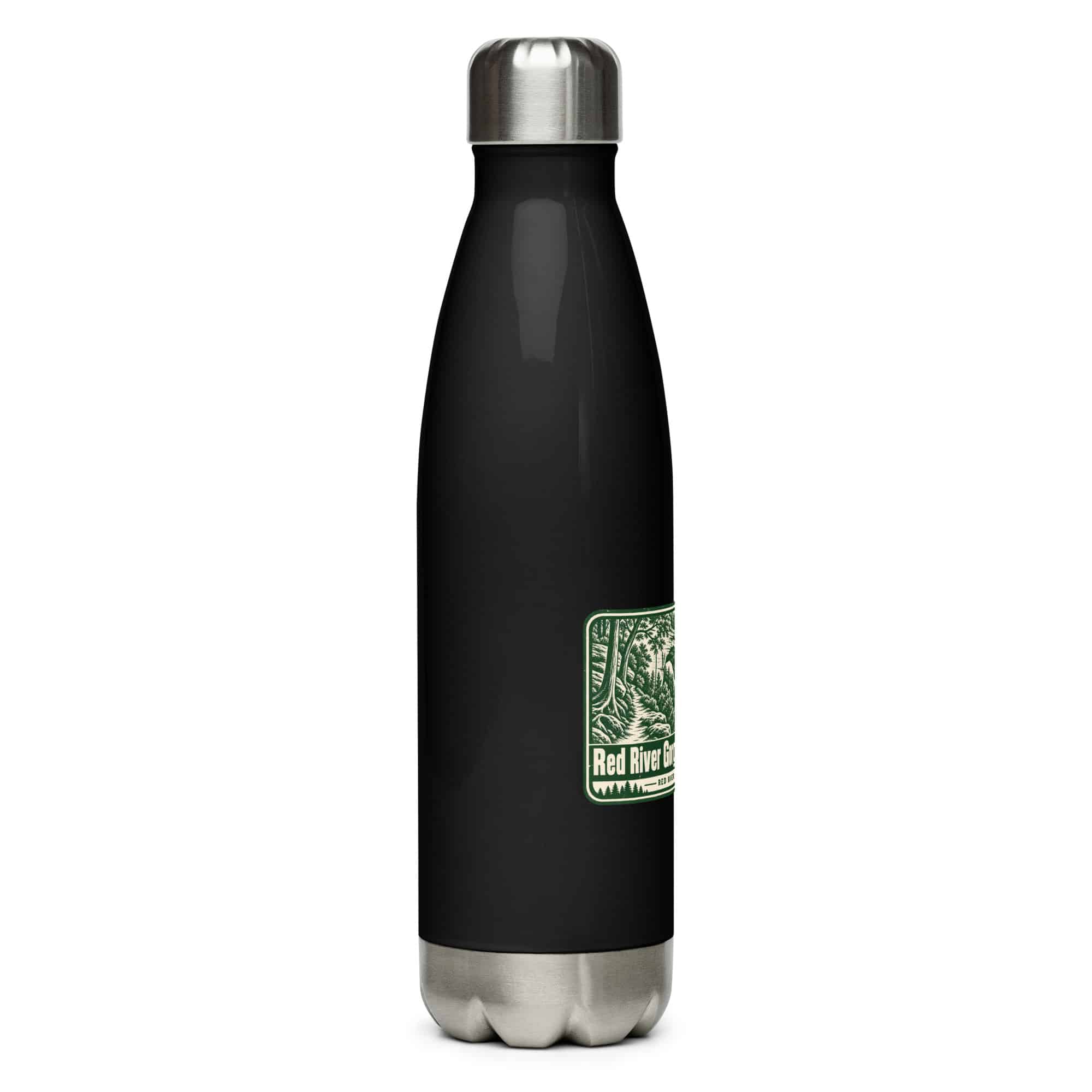 Red River Gorge Stainless Steel Water Bottle: Red River Gorge. My Happy Place, Forest Ink Stamp