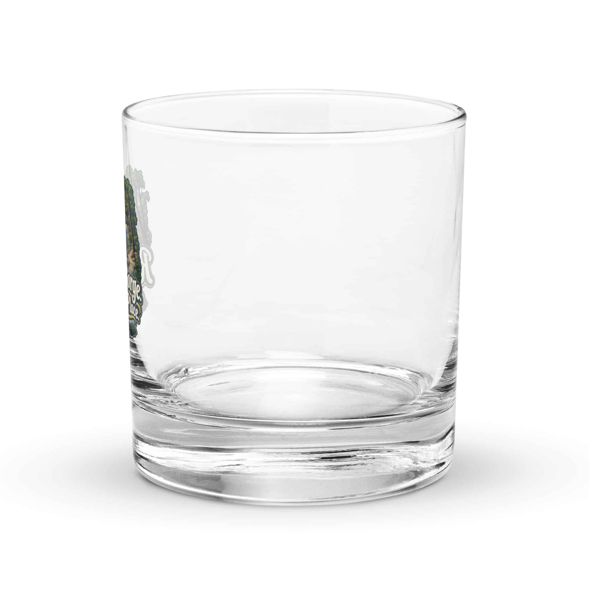 Red River Gorge Rocks Glass: Red River Gorge. My Happy Place, Woodland Scenic Lettering