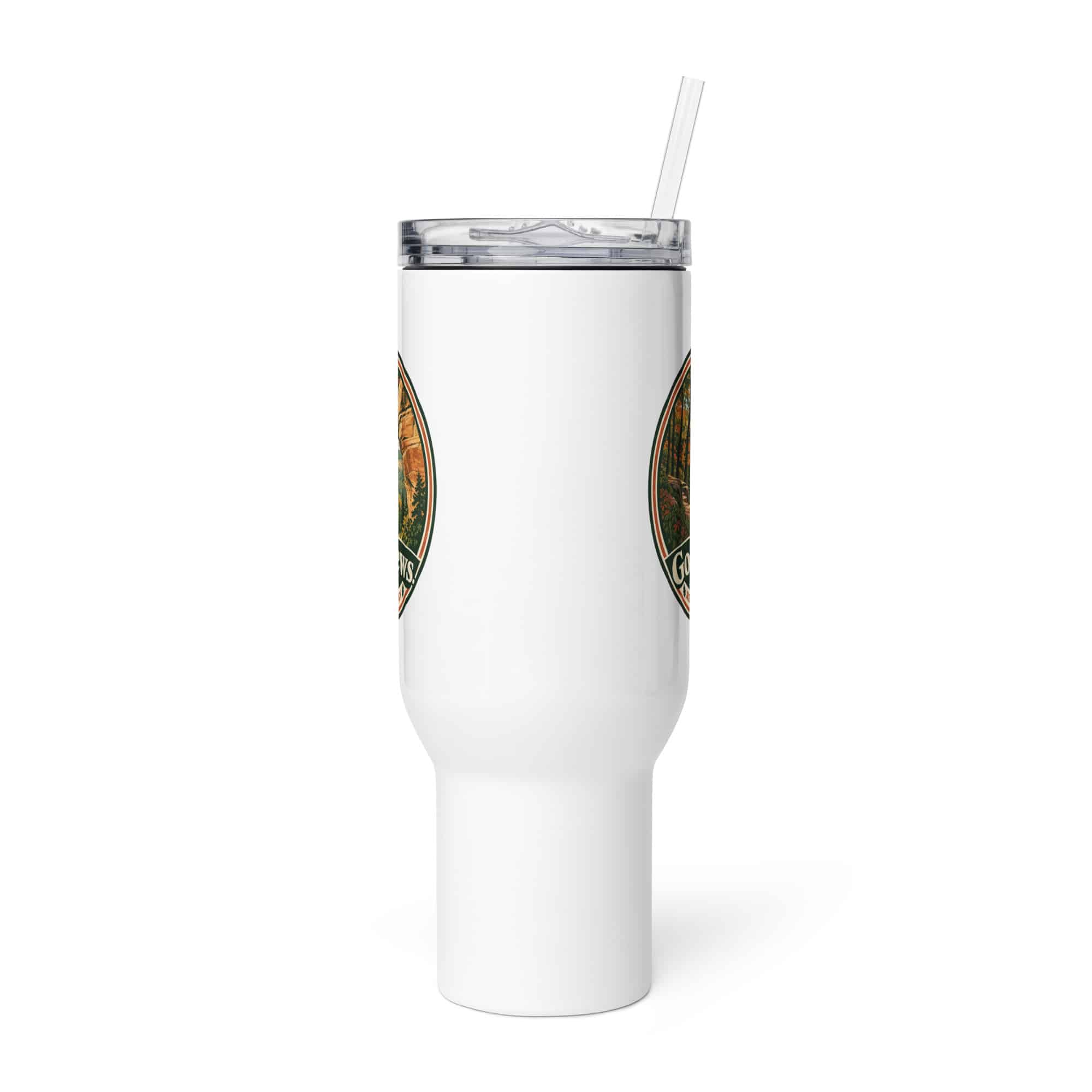 Red River Gorge Travel Mug: Gorge Views, Vintage Round Badge