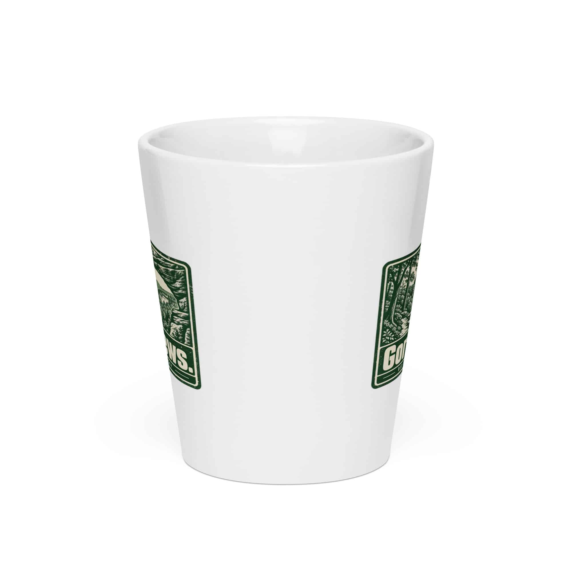 Red River Gorge Latte Mug: Gorge Views, Forest Ink Stamp