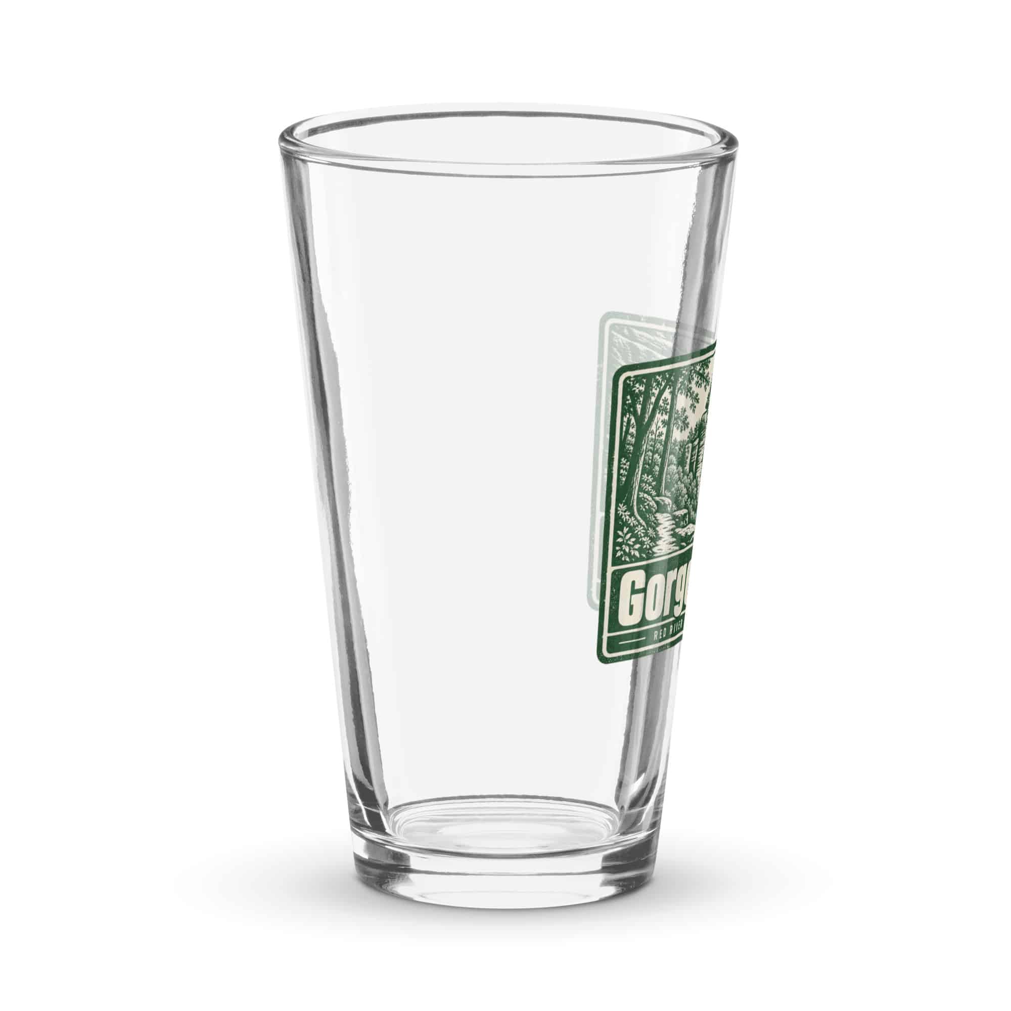 Red River Gorge Pint Glass: Gorge Views, Forest Ink Stamp