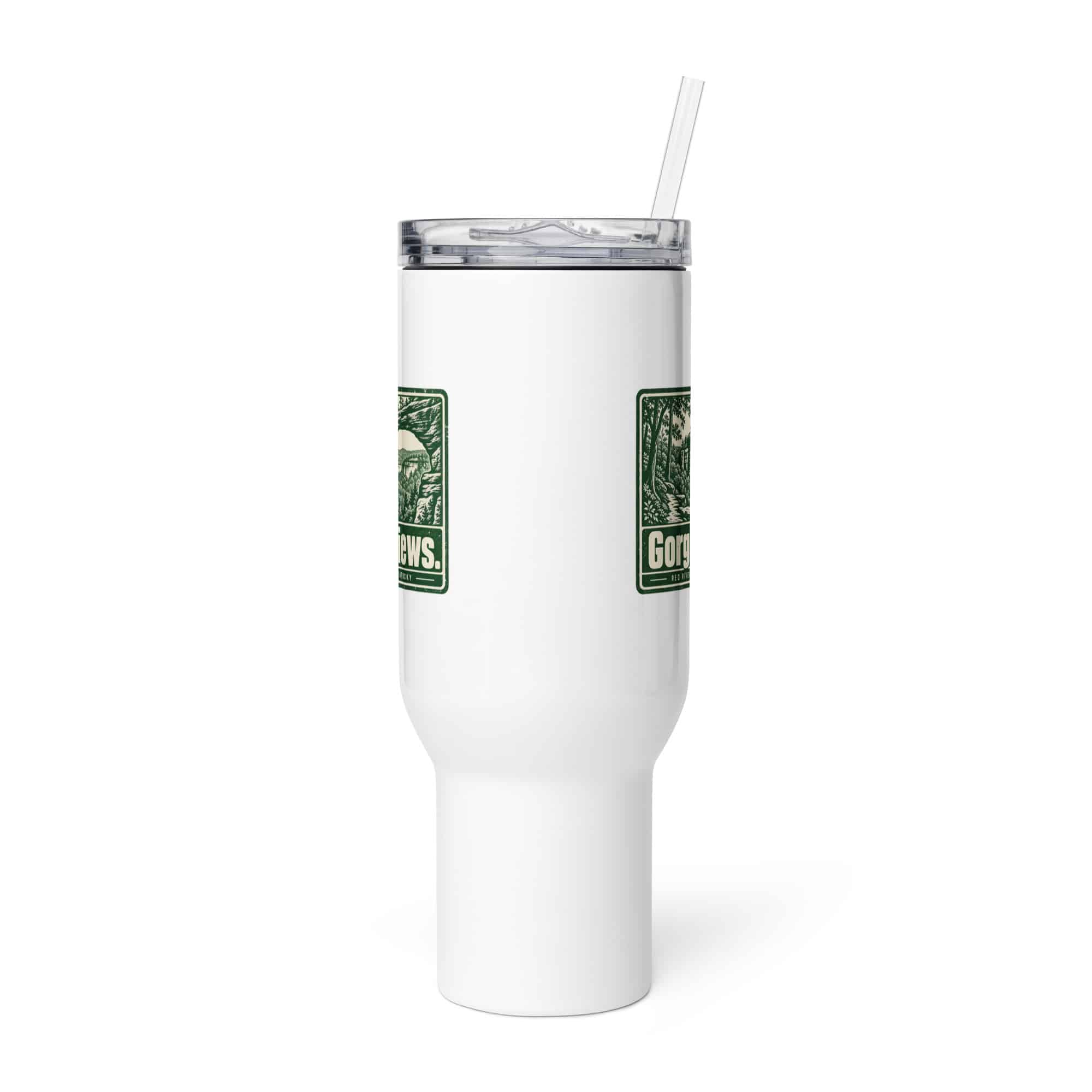 Red River Gorge Travel Mug: Gorge Views, Forest Ink Stamp