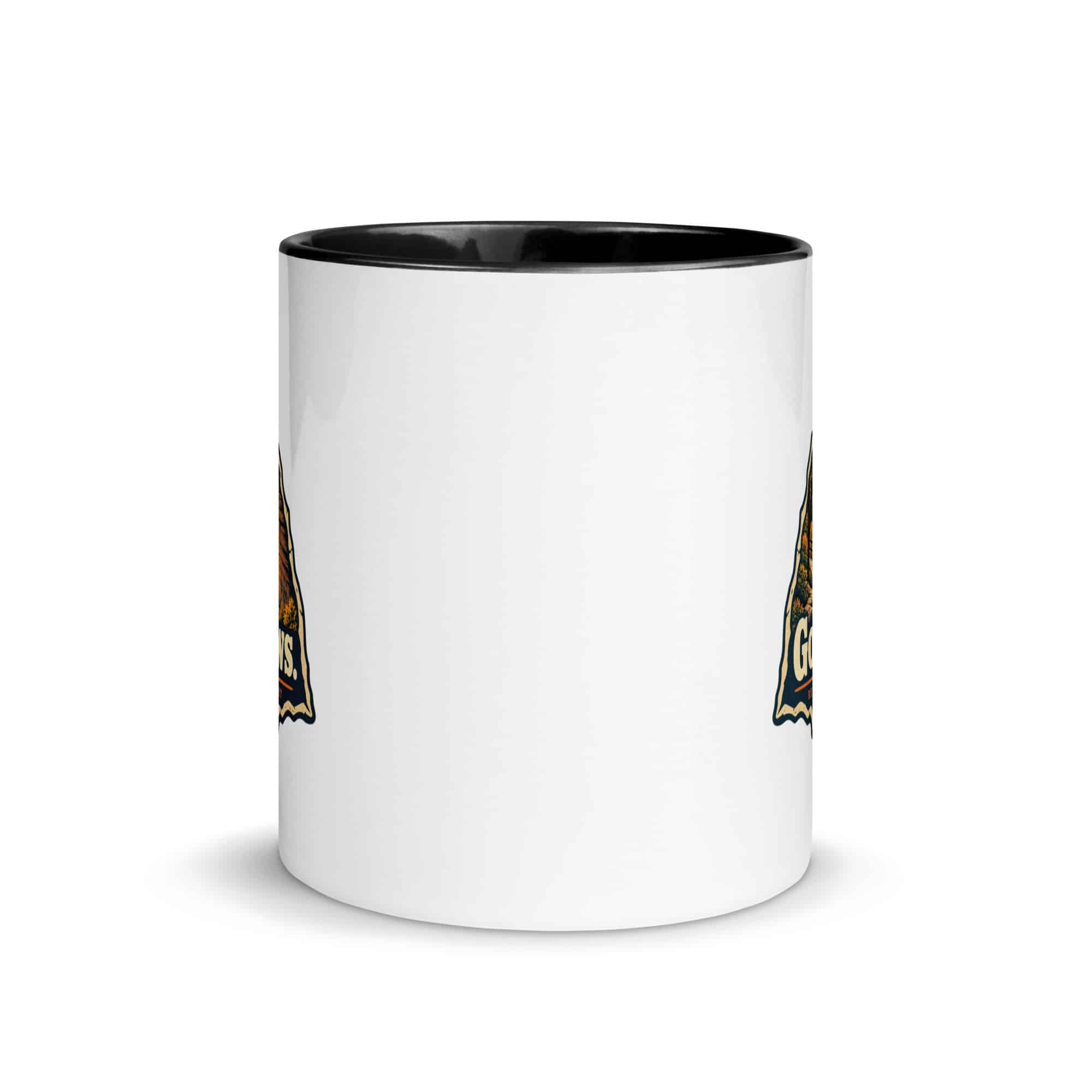 Red River Gorge Color Inside Coffee Mug: Gorge Views, Scenic Shield Badge