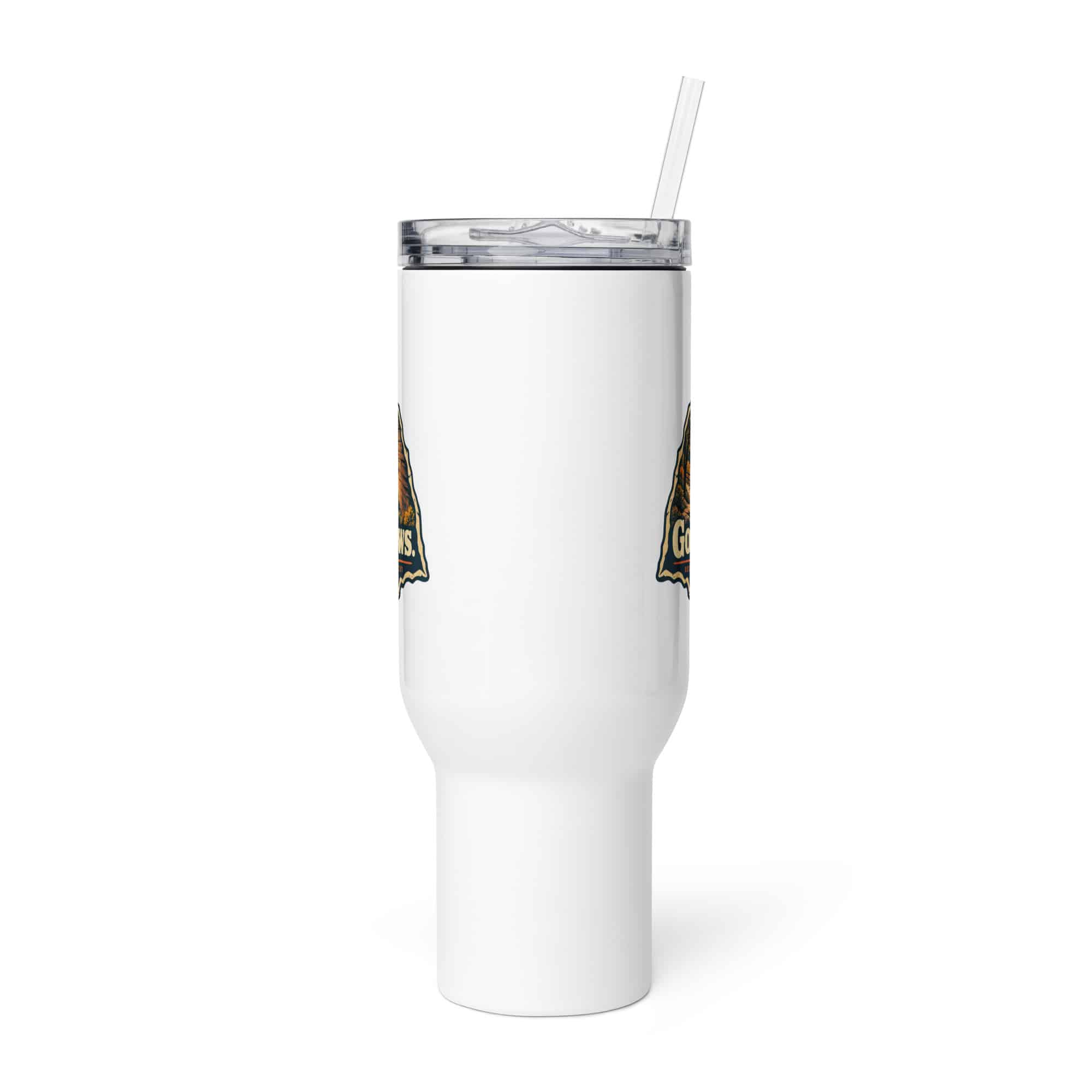 Red River Gorge Travel Mug: Gorge Views, Scenic Shield Badge