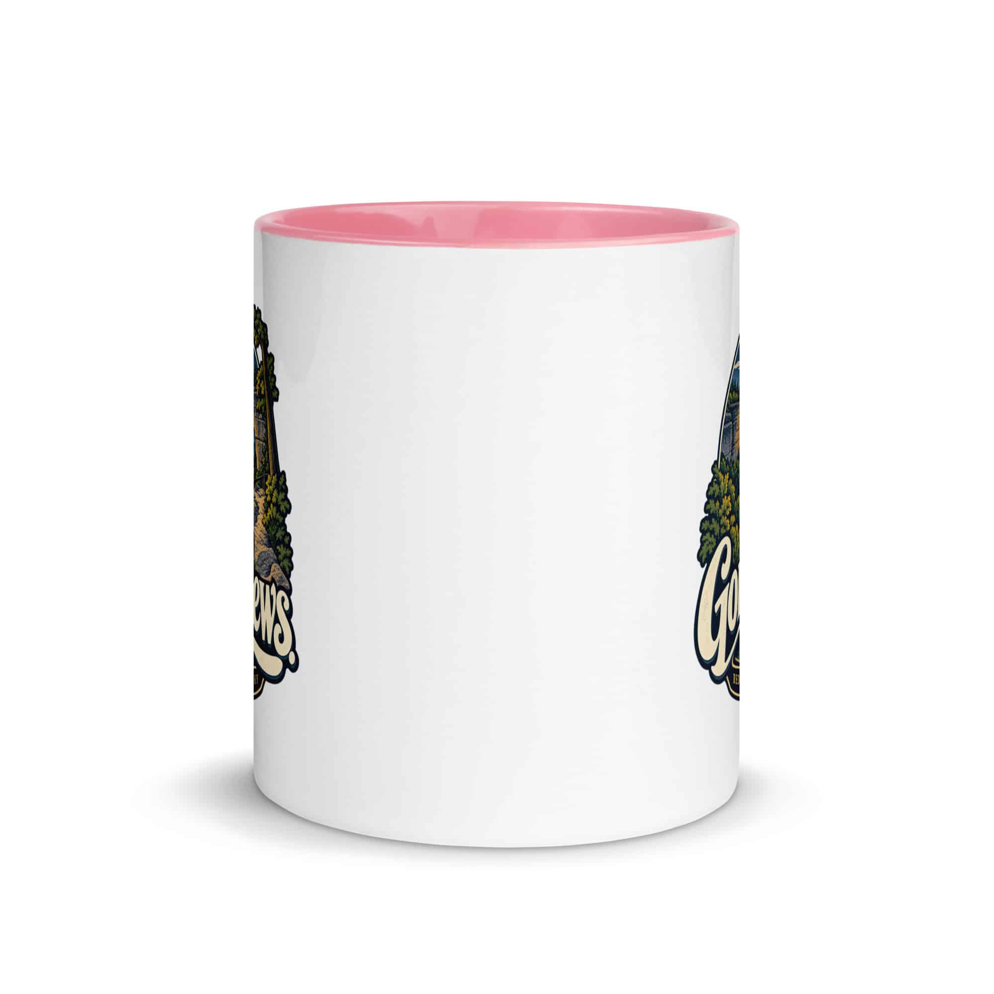 Red River Gorge Color Inside Coffee Mug: Gorge Views, Woodland Scenic Lettering