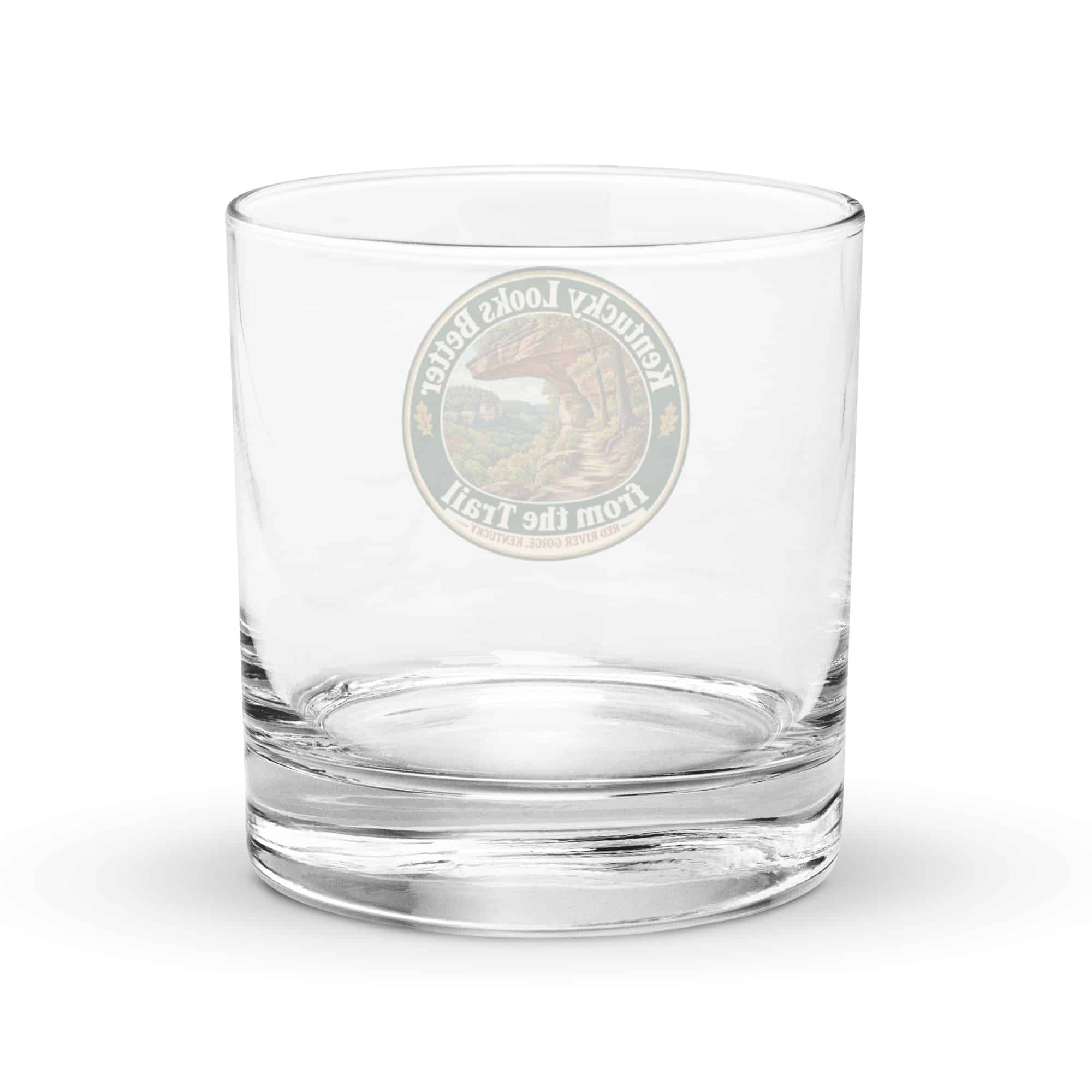 Red River Gorge Rocks Glass: Kentucky Looks Better from the Trail, Vintage Round Badge