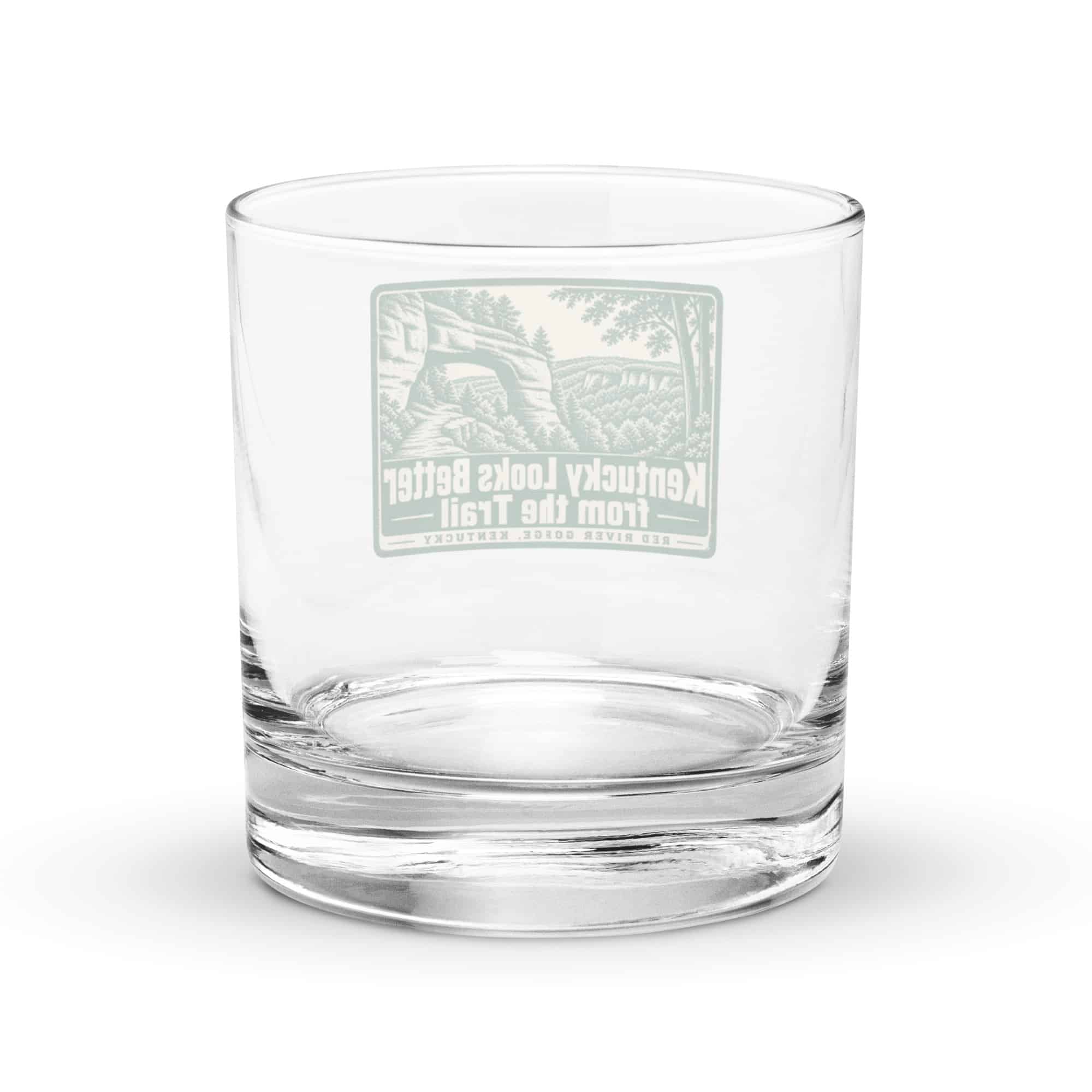 Red River Gorge Rocks Glass: Kentucky Looks Better from the Trail, Forest Ink Stamp
