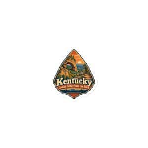 Red River Gorge Die-Cut Magnet: Kentucky Looks Better from the Trail, Scenic Shield Badge - 3″×3″ - Main