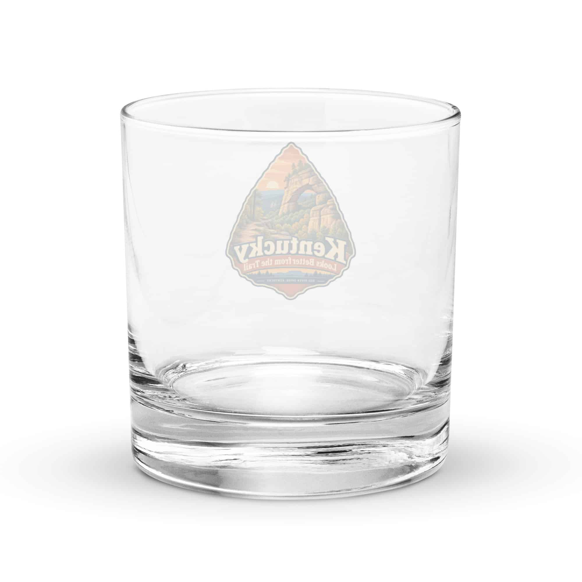 Red River Gorge Rocks Glass: Kentucky Looks Better from the Trail, Scenic Shield Badge