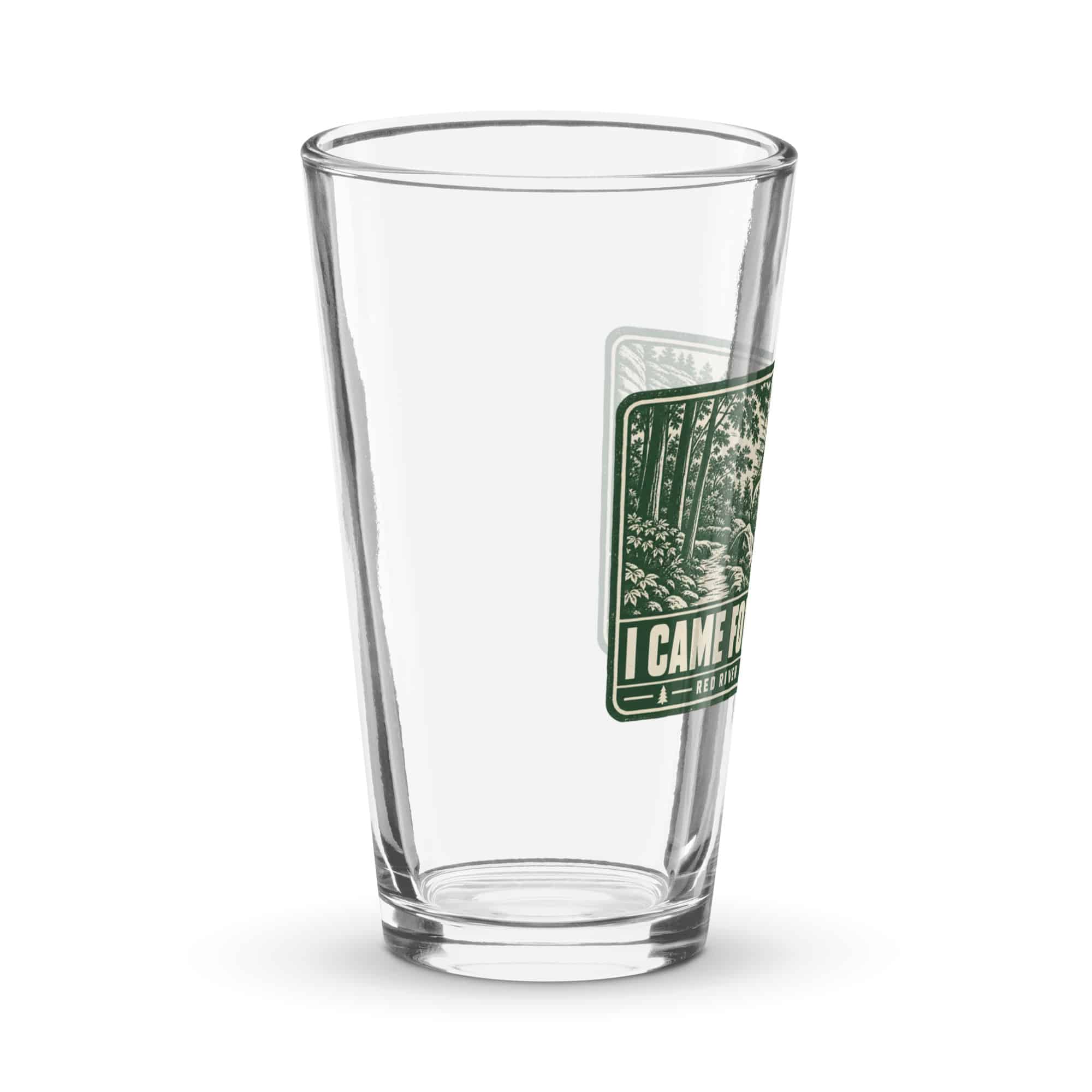 Red River Gorge Pint Glass: I Came for the Arches, Forest Ink Stamp