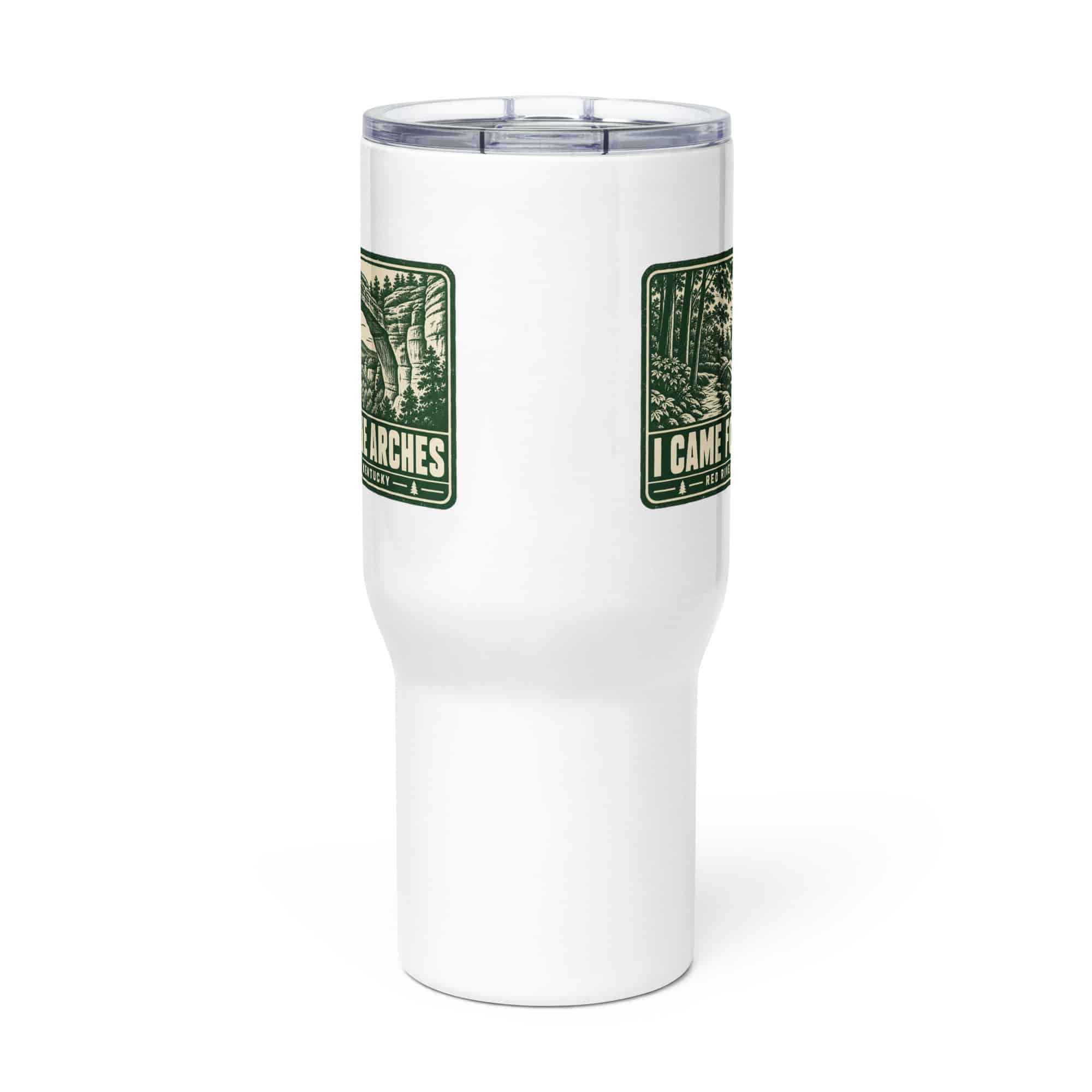 Red River Gorge Travel Mug: I Came for the Arches, Forest Ink Stamp