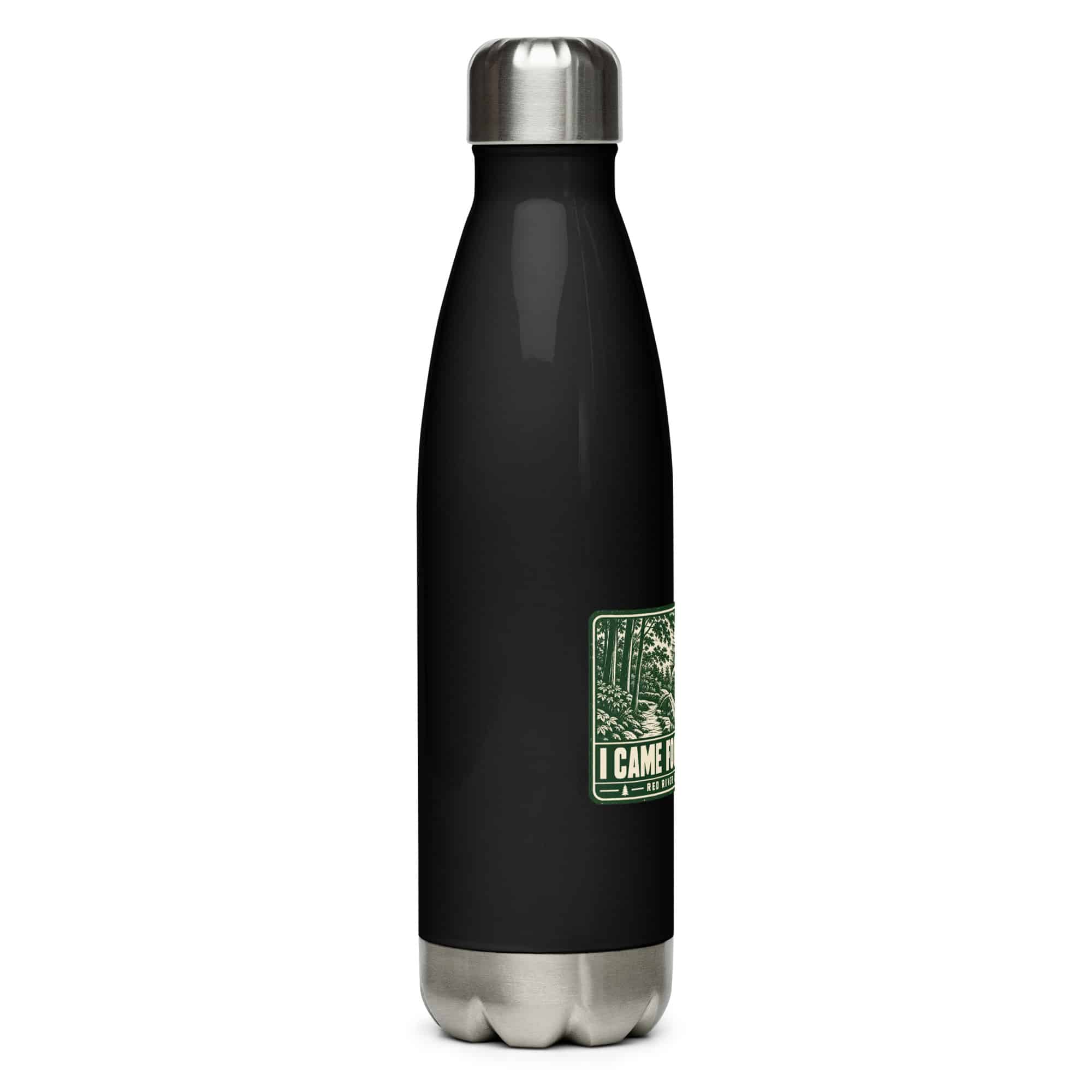 Red River Gorge Stainless Steel Water Bottle: I Came for the Arches, Forest Ink Stamp