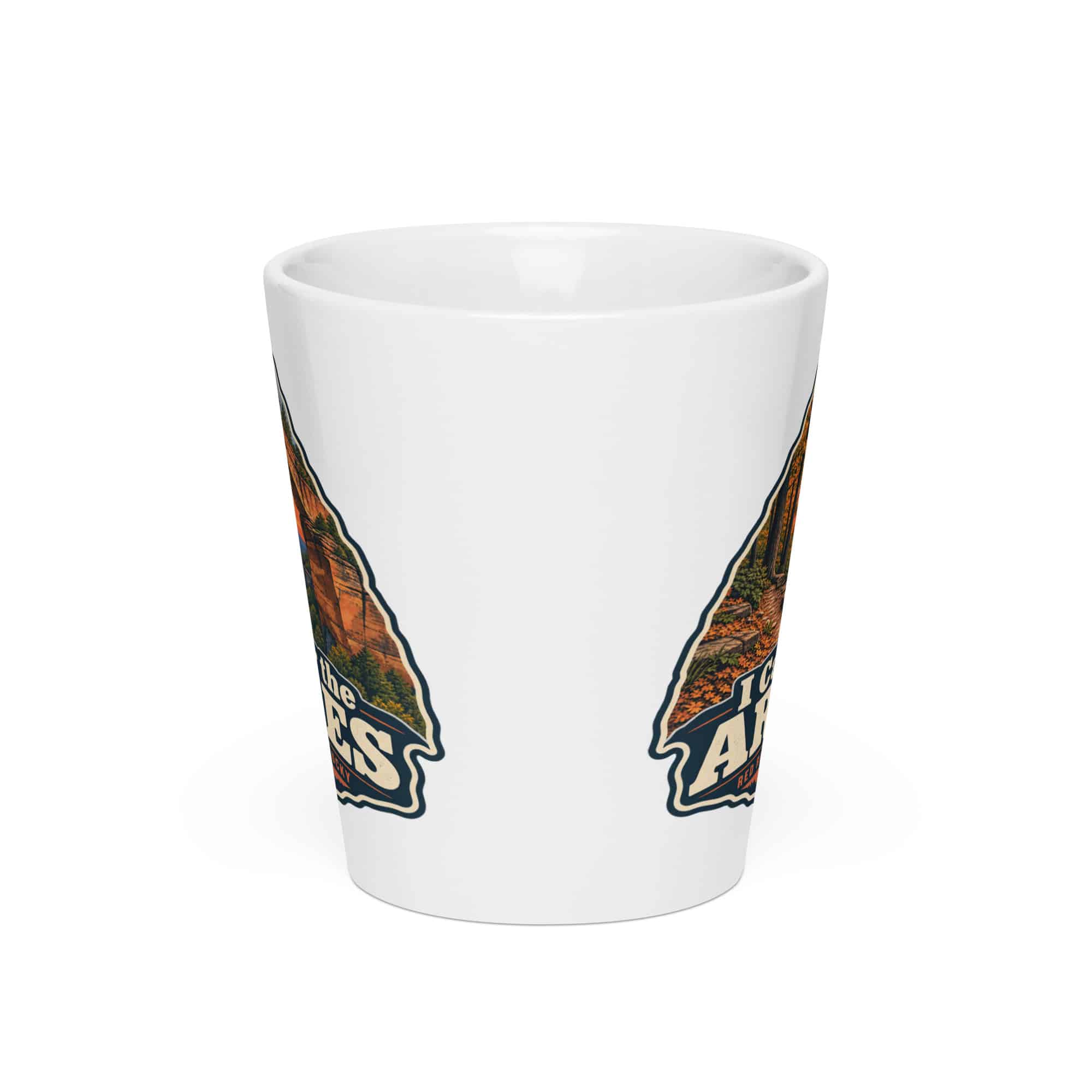 Red River Gorge Latte Mug: I Came for the Arches, Scenic Shield Badge