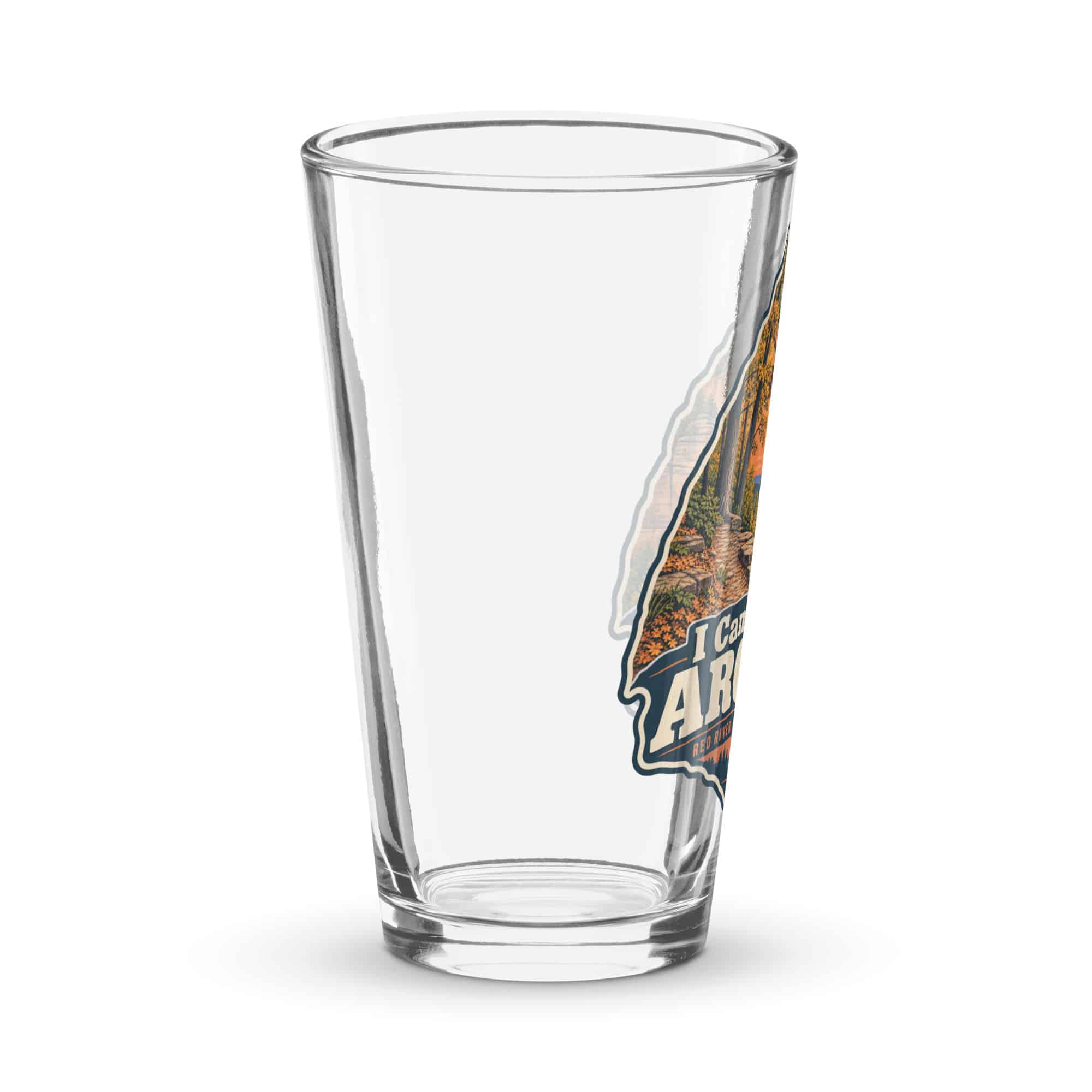 Red River Gorge Pint Glass: I Came for the Arches, Scenic Shield Badge