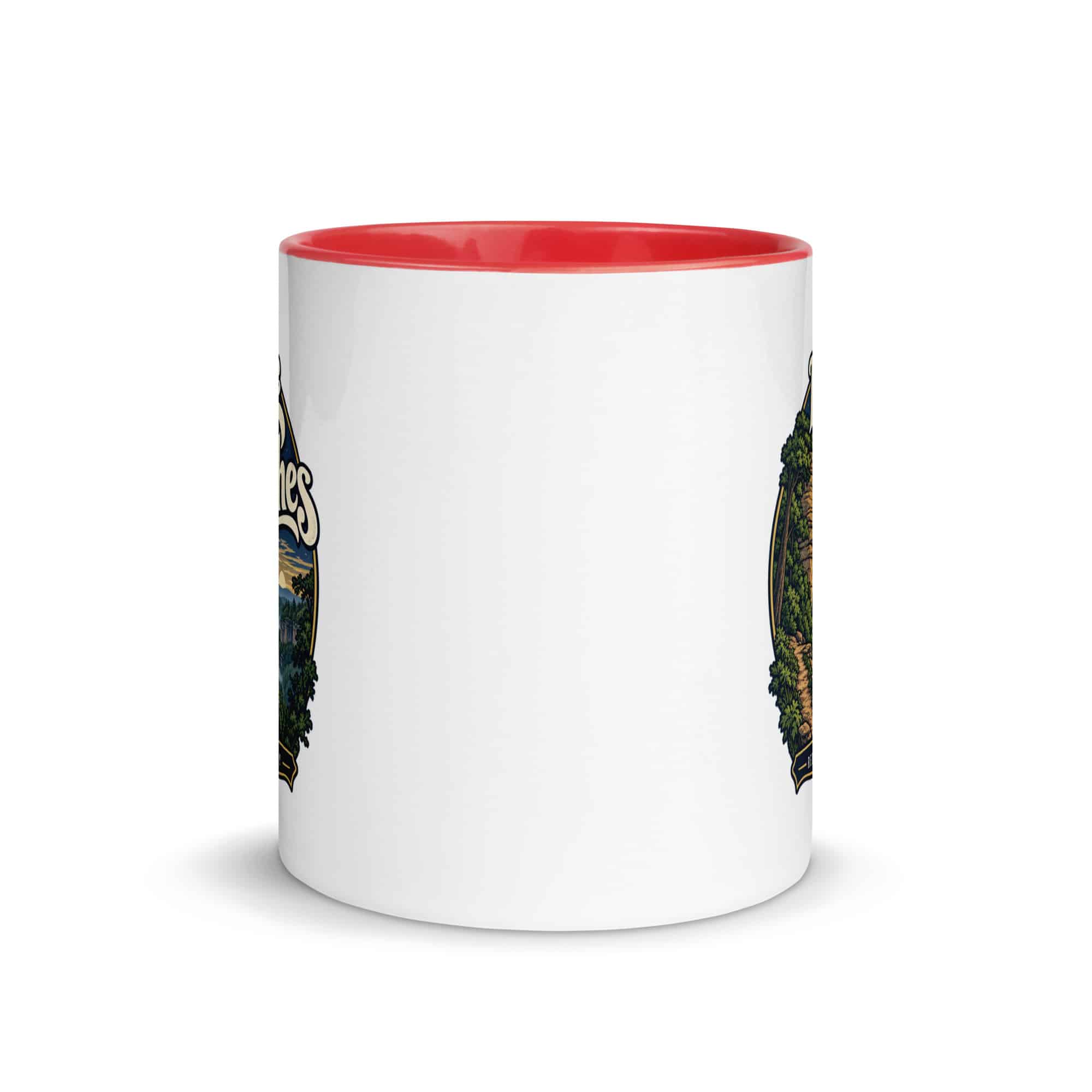 Red River Gorge Color Inside Coffee Mug: I Came for the Arches, Woodland Scenic Lettering