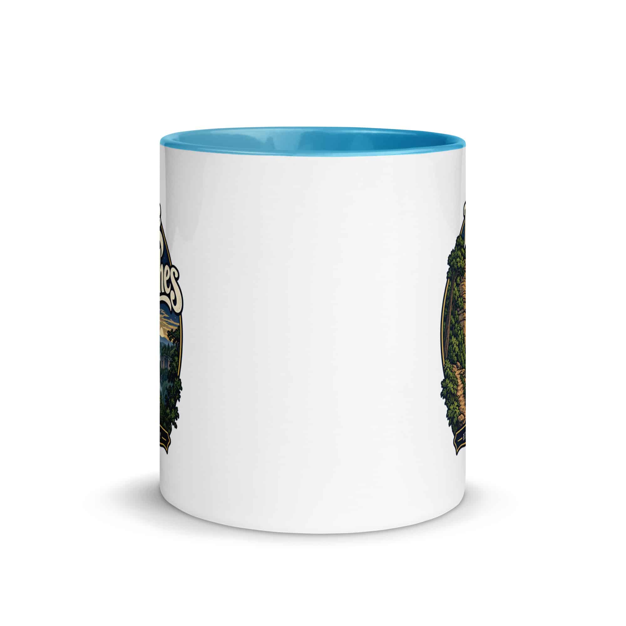 Red River Gorge Color Inside Coffee Mug: I Came for the Arches, Woodland Scenic Lettering
